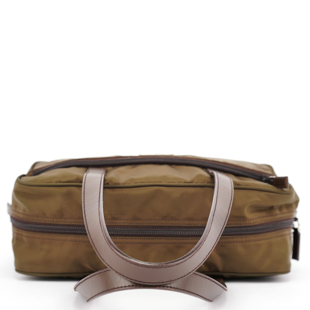 BR1787 Green Tessuto Tote Bag