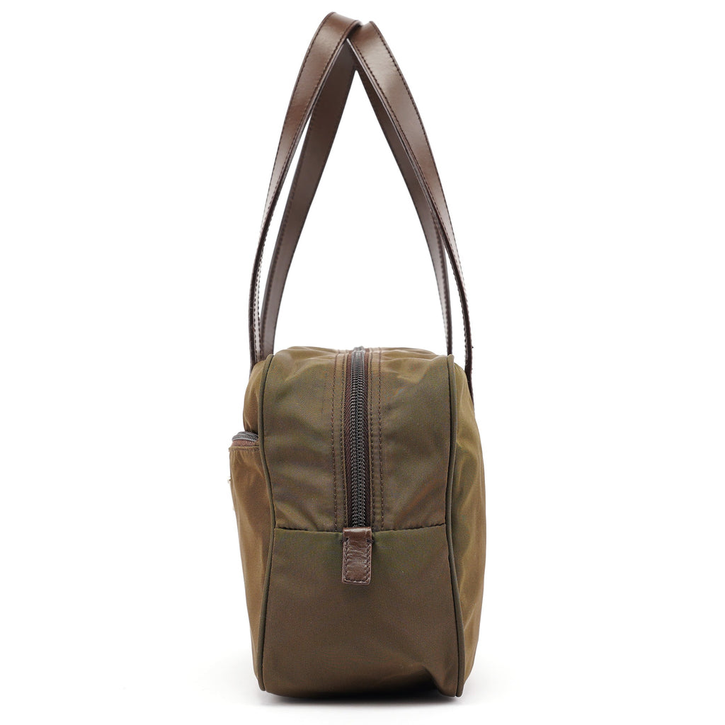 BR1787 Green Tessuto Tote Bag