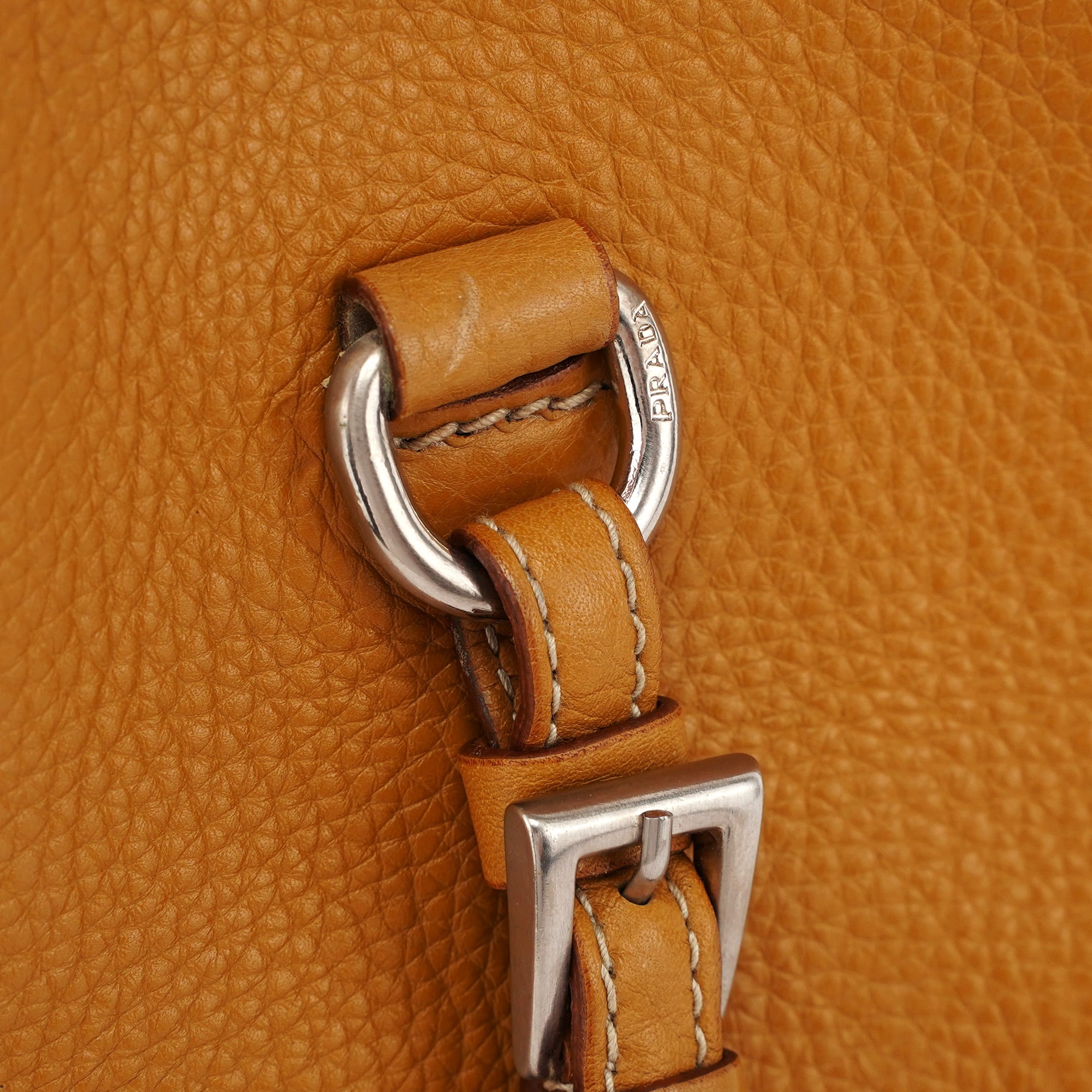 BR2252 Beige Leather Tote Bag
