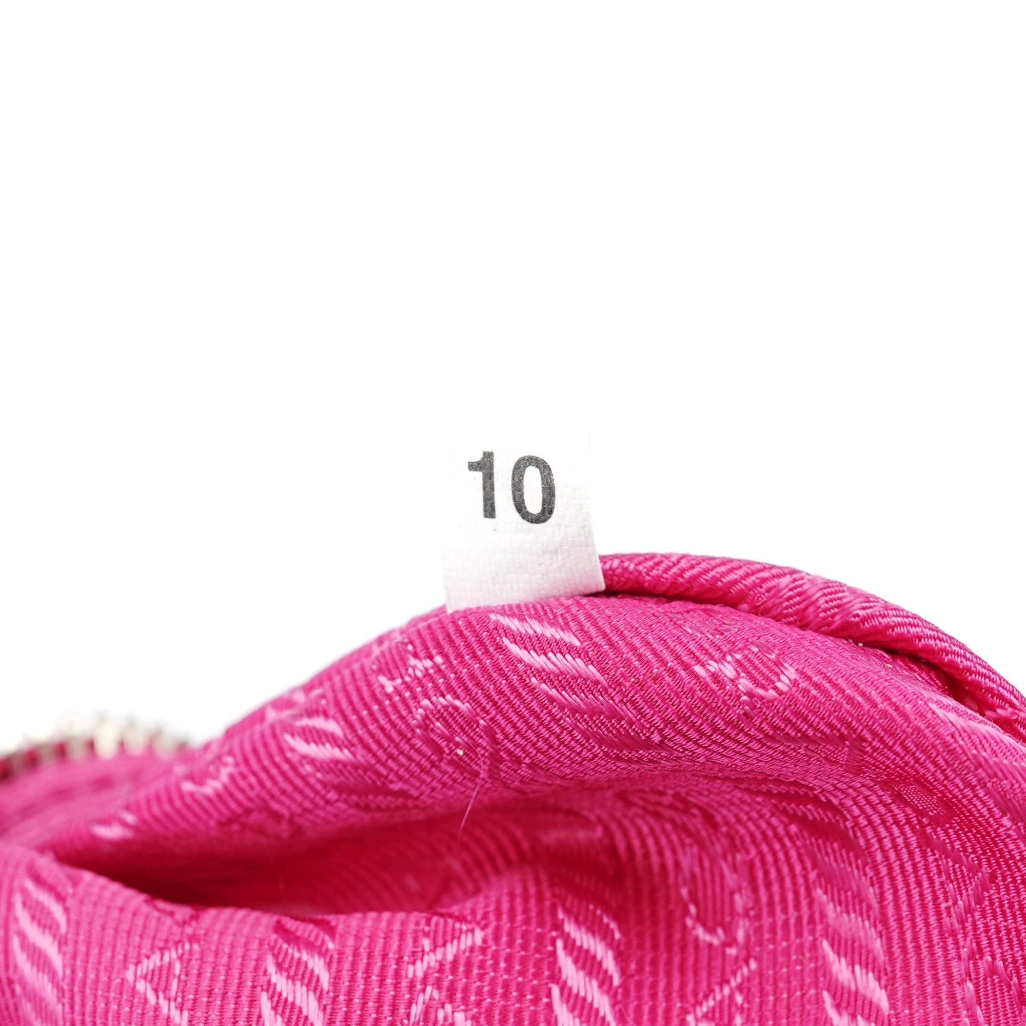 BR2741 Pink Tessuto Mini Hobo Bag