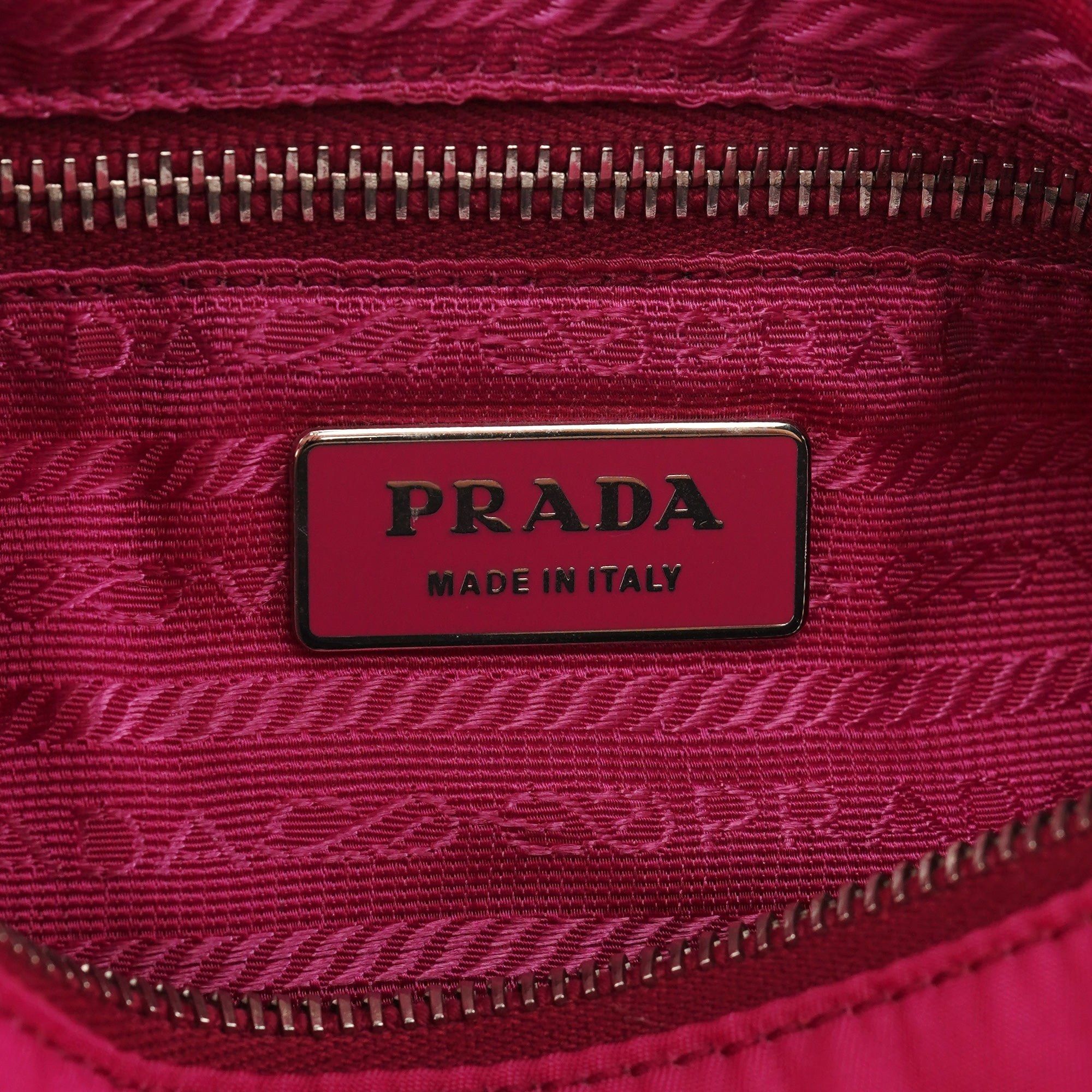 BR2741 Pink Tessuto Mini Hobo Bag