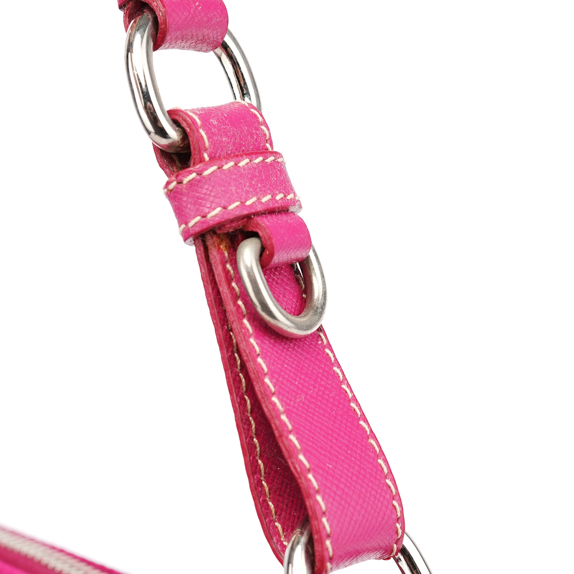 BR2741 Pink Tessuto Mini Hobo Bag