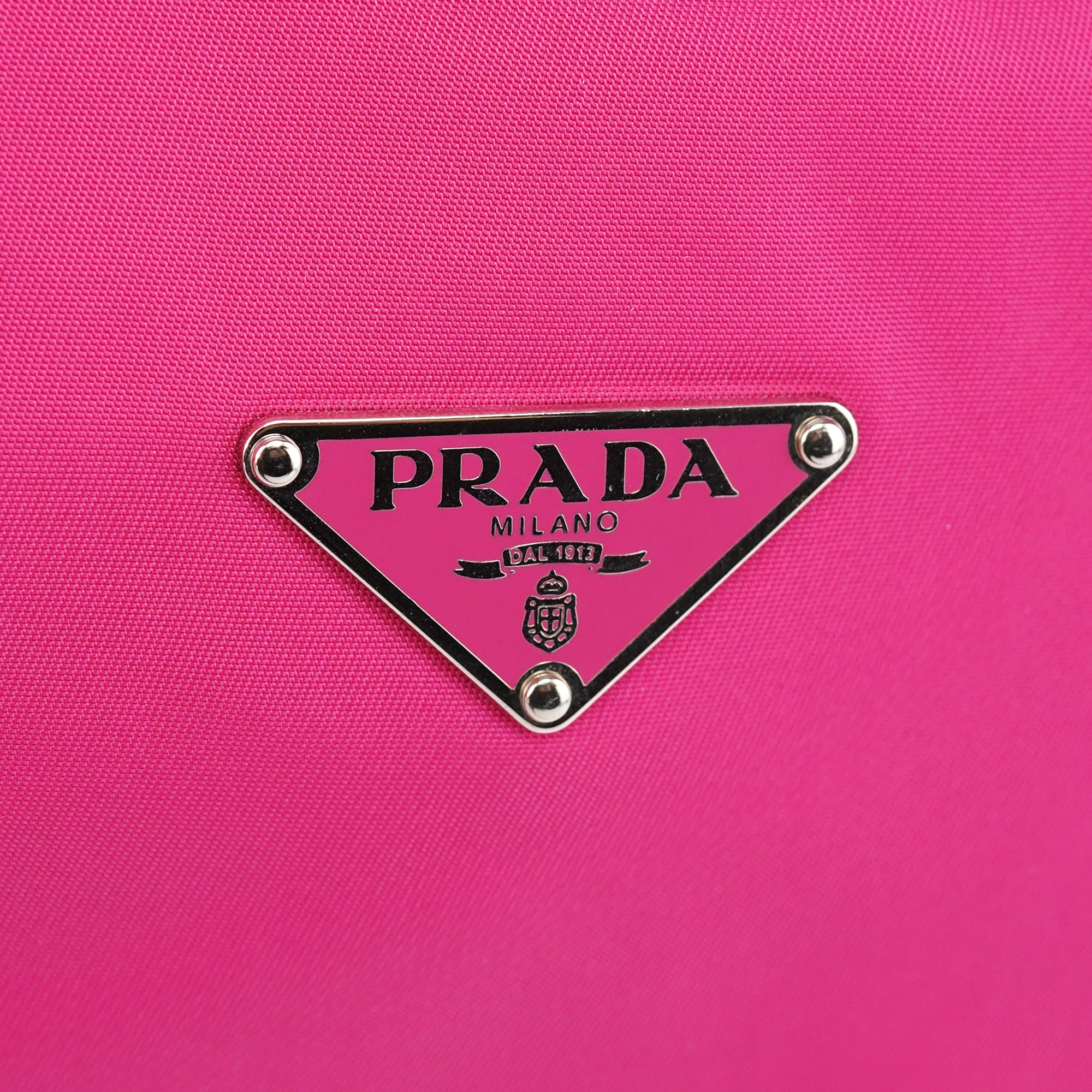 BR2741 Pink Tessuto Mini Hobo Bag
