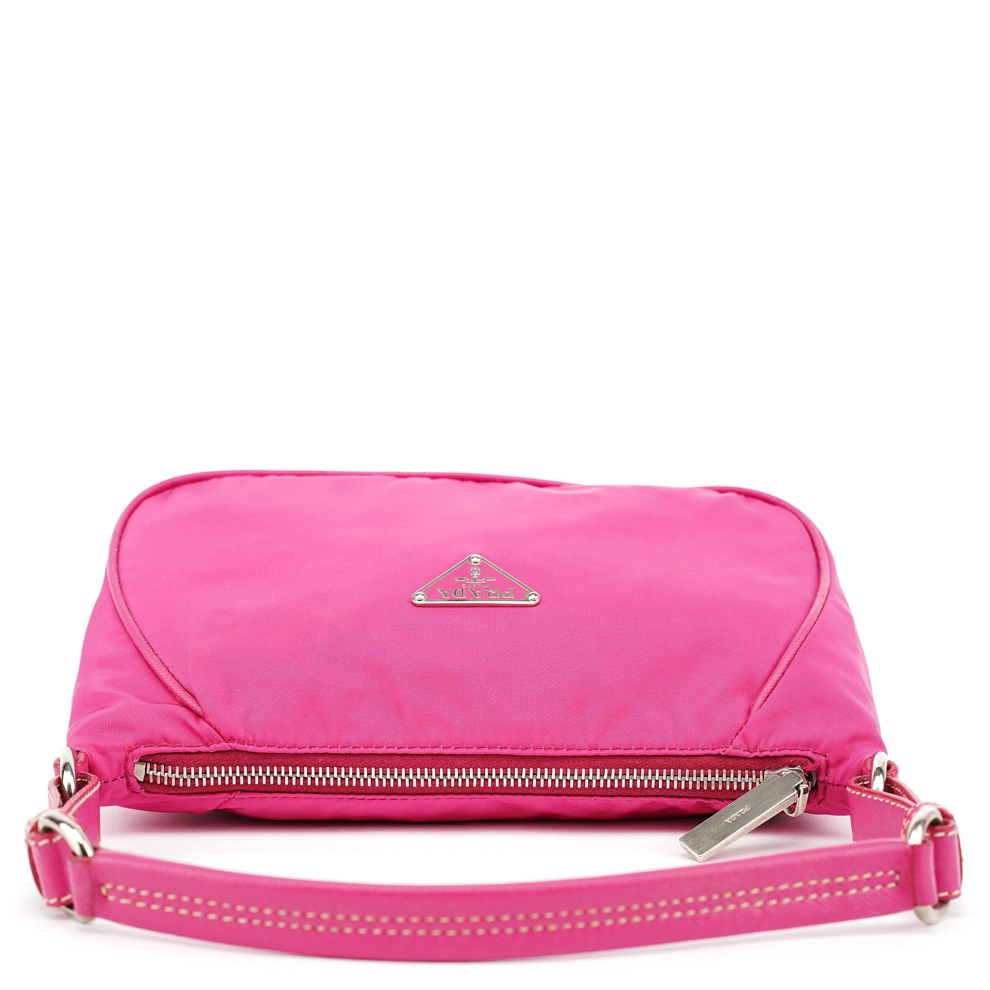 BR2741 Pink Tessuto Mini Hobo Bag