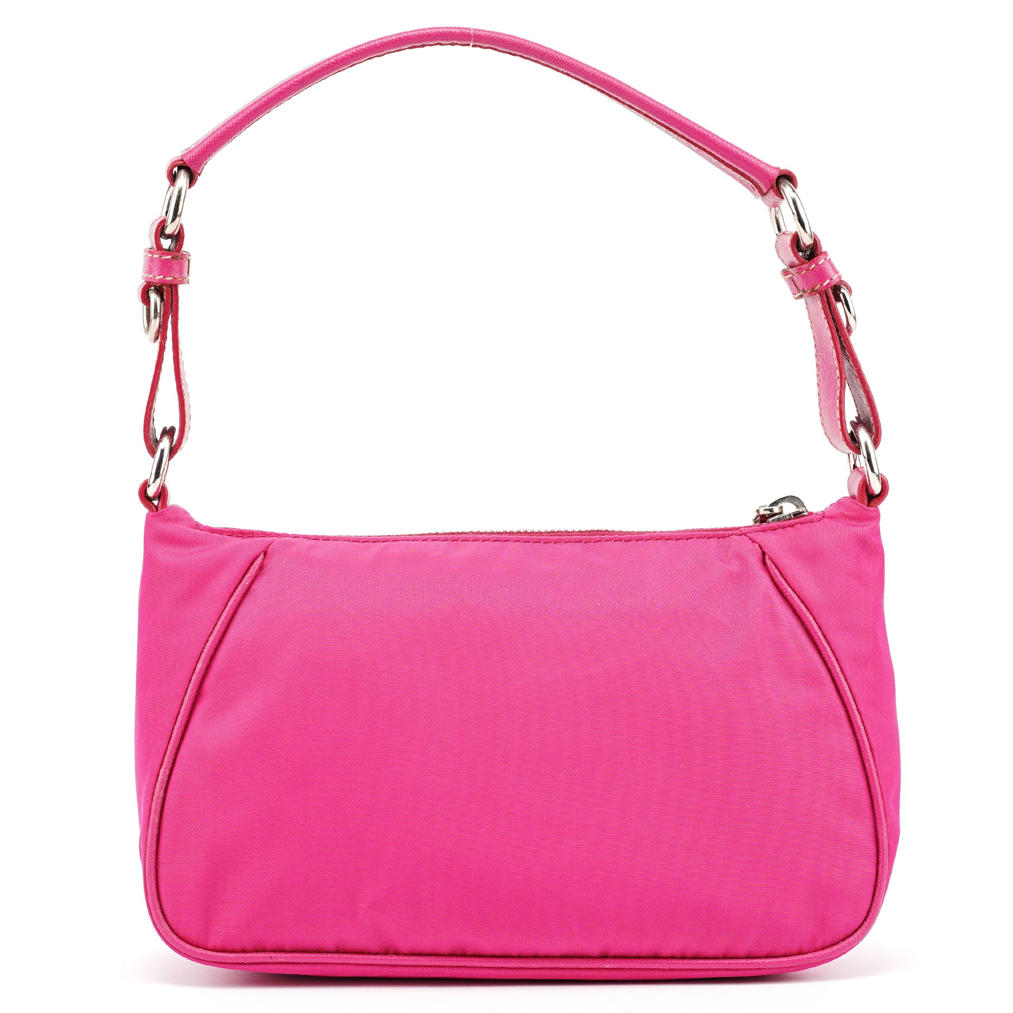 BR2741 Pink Tessuto Mini Hobo Bag