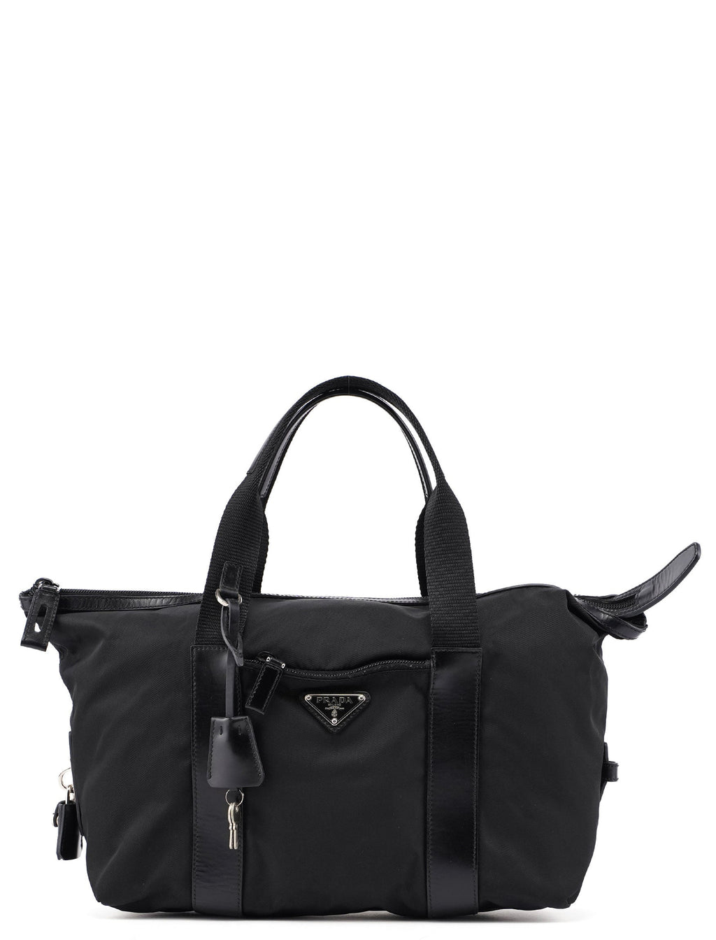 BR3698 Black Tessuto Tote