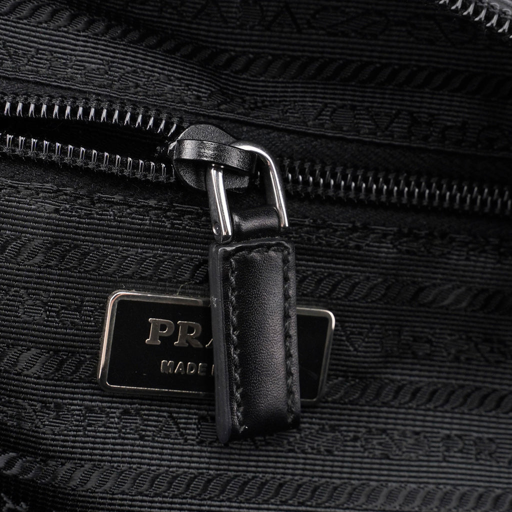 BR3698 Black Tessuto Tote