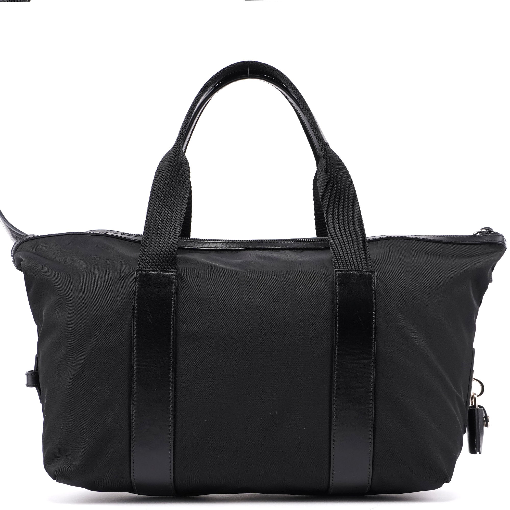 BR3698 Black Tessuto Tote