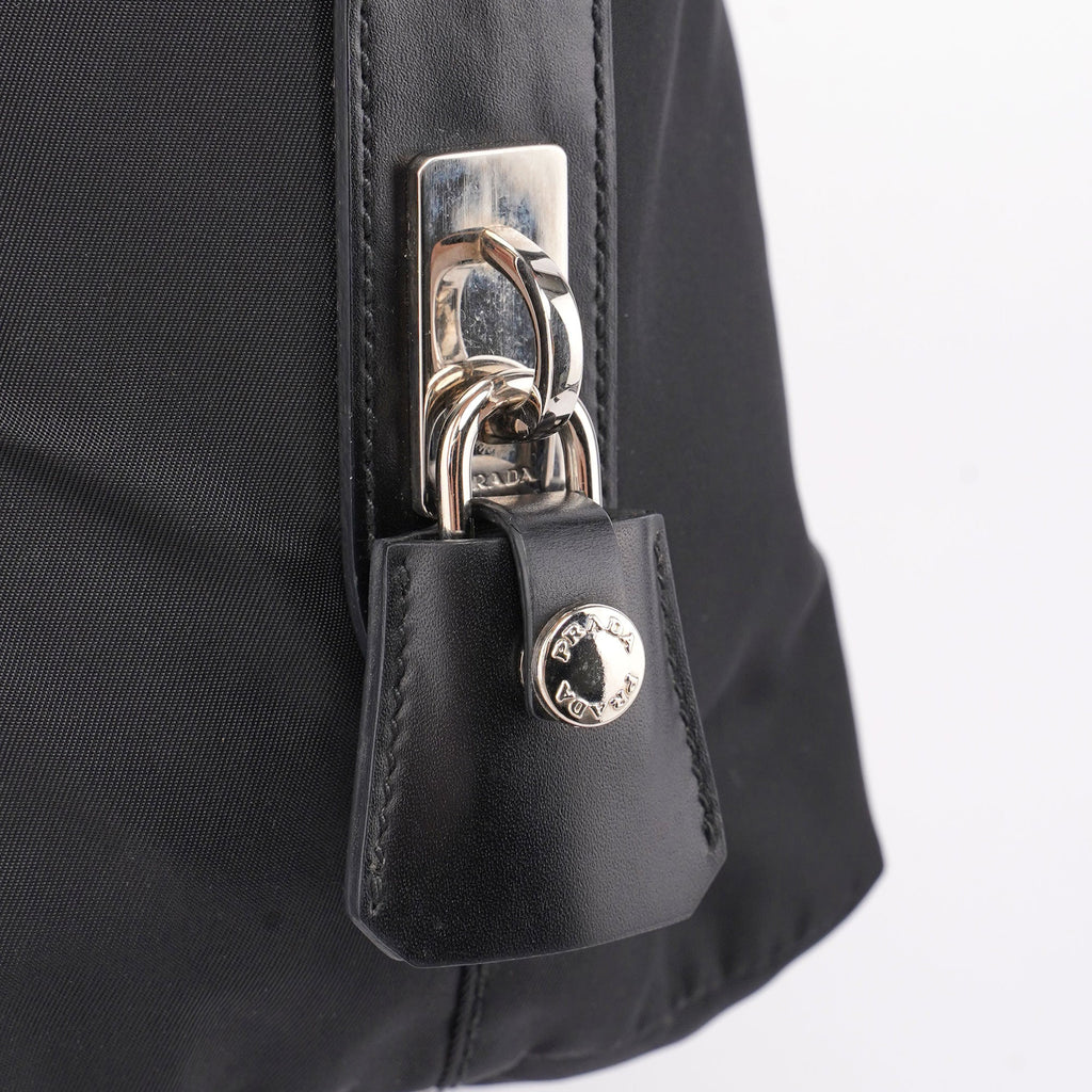 BR3698 Black Tessuto Tote