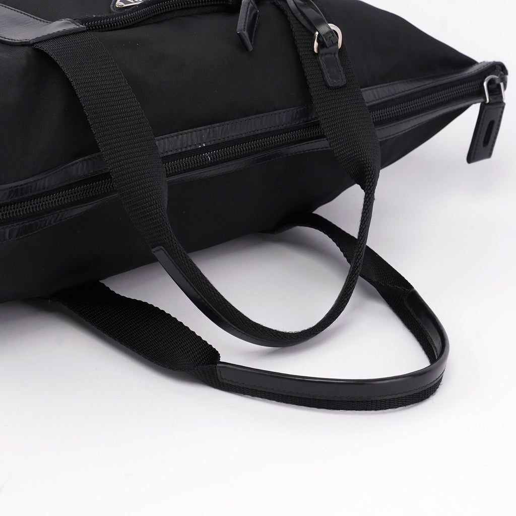 BR3698 Black Tessuto Tote