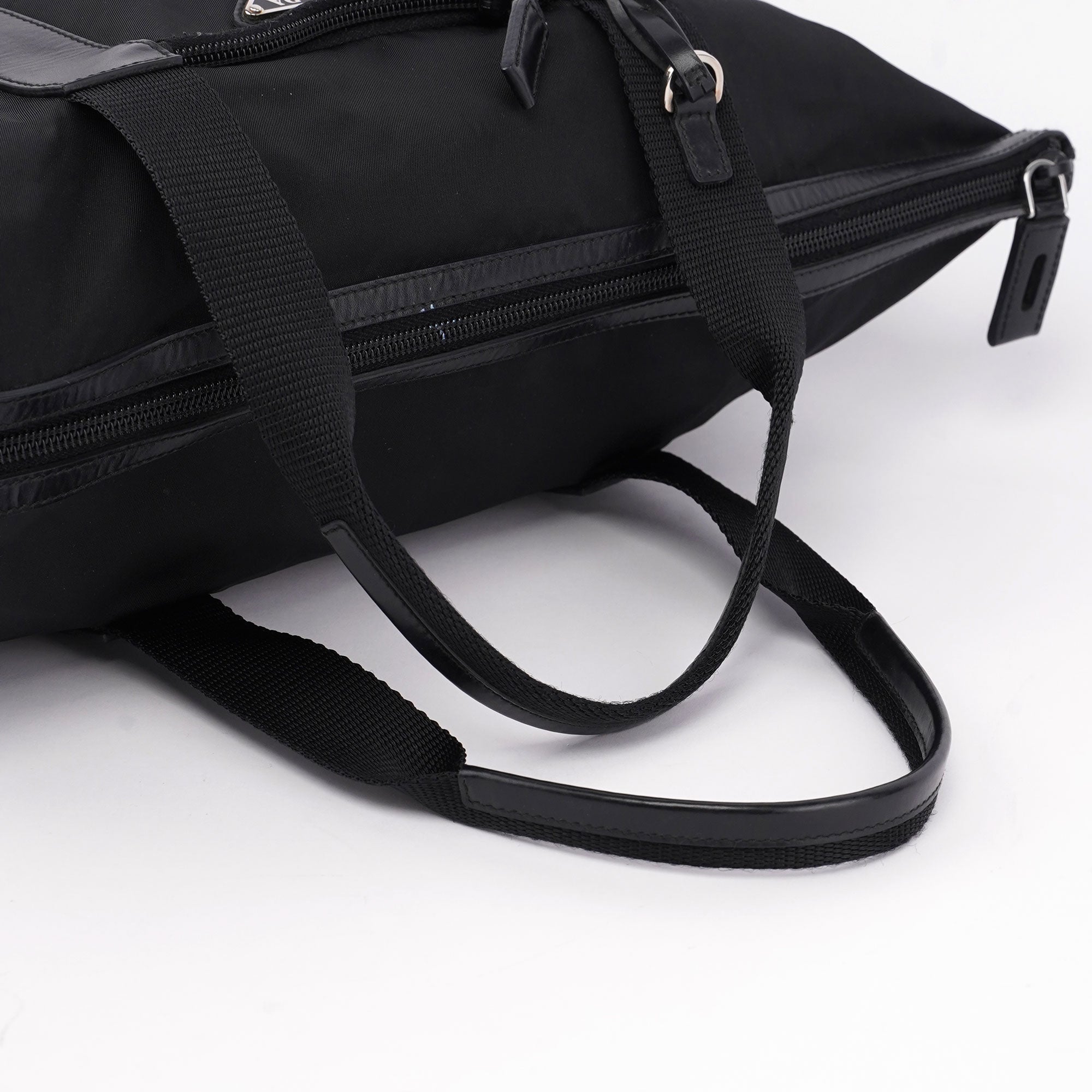 BR3698 Black Tessuto Tote
