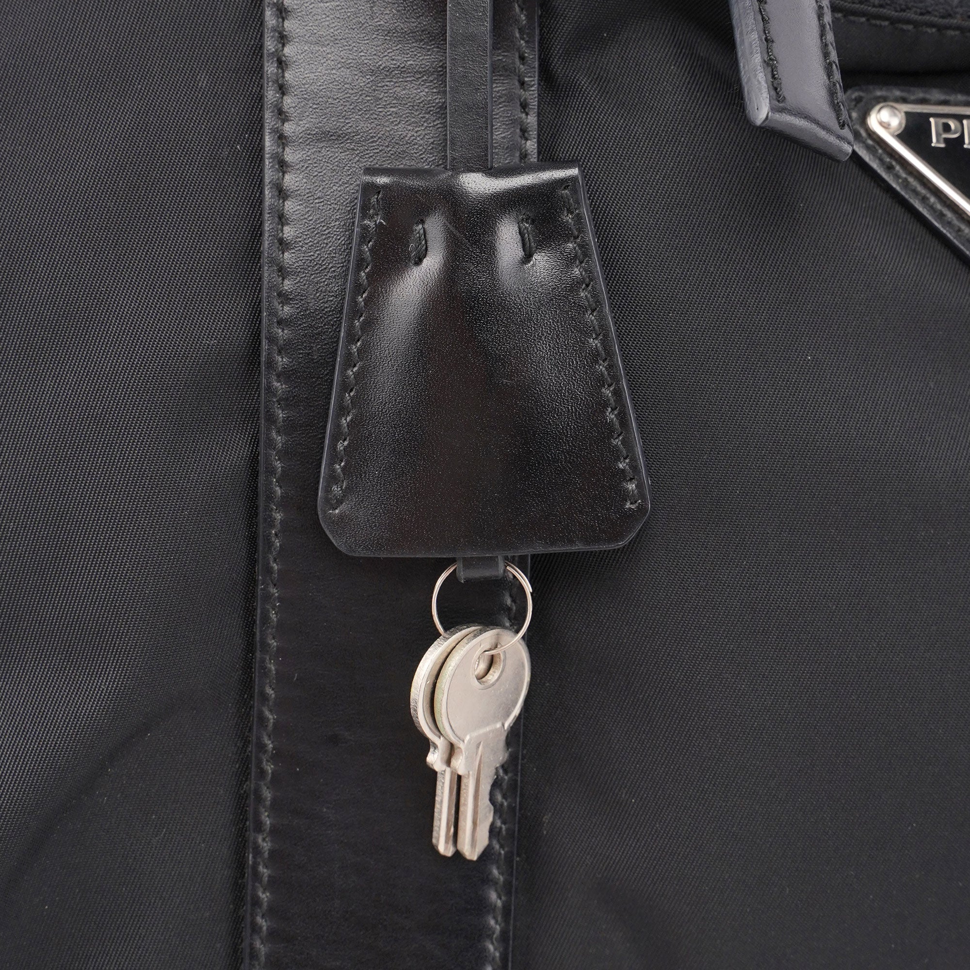BR3698 Black Tessuto Tote
