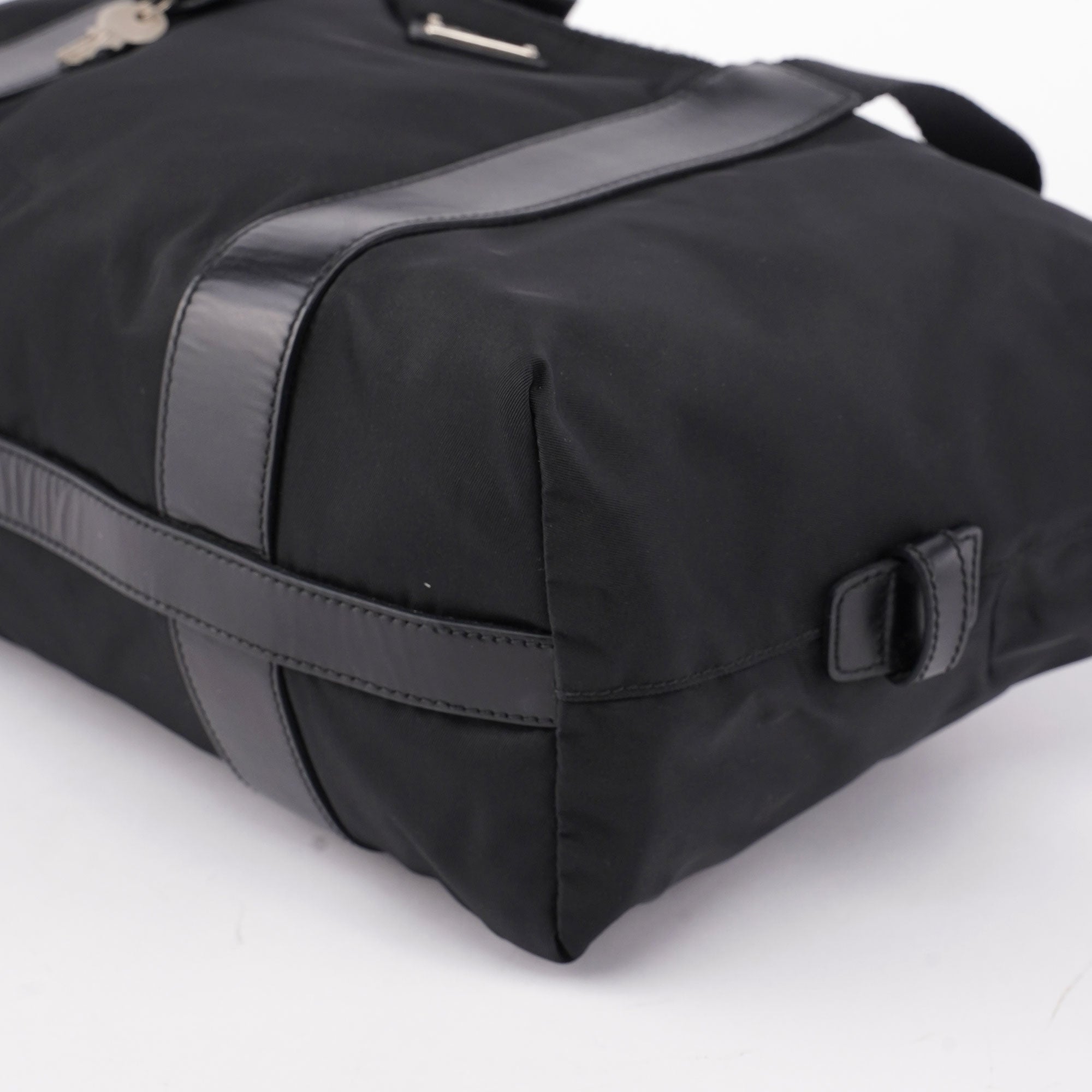 BR3698 Black Tessuto Tote