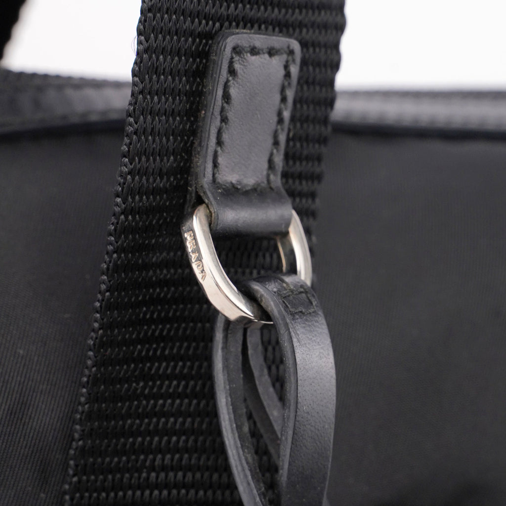 BR3698 Black Tessuto Tote
