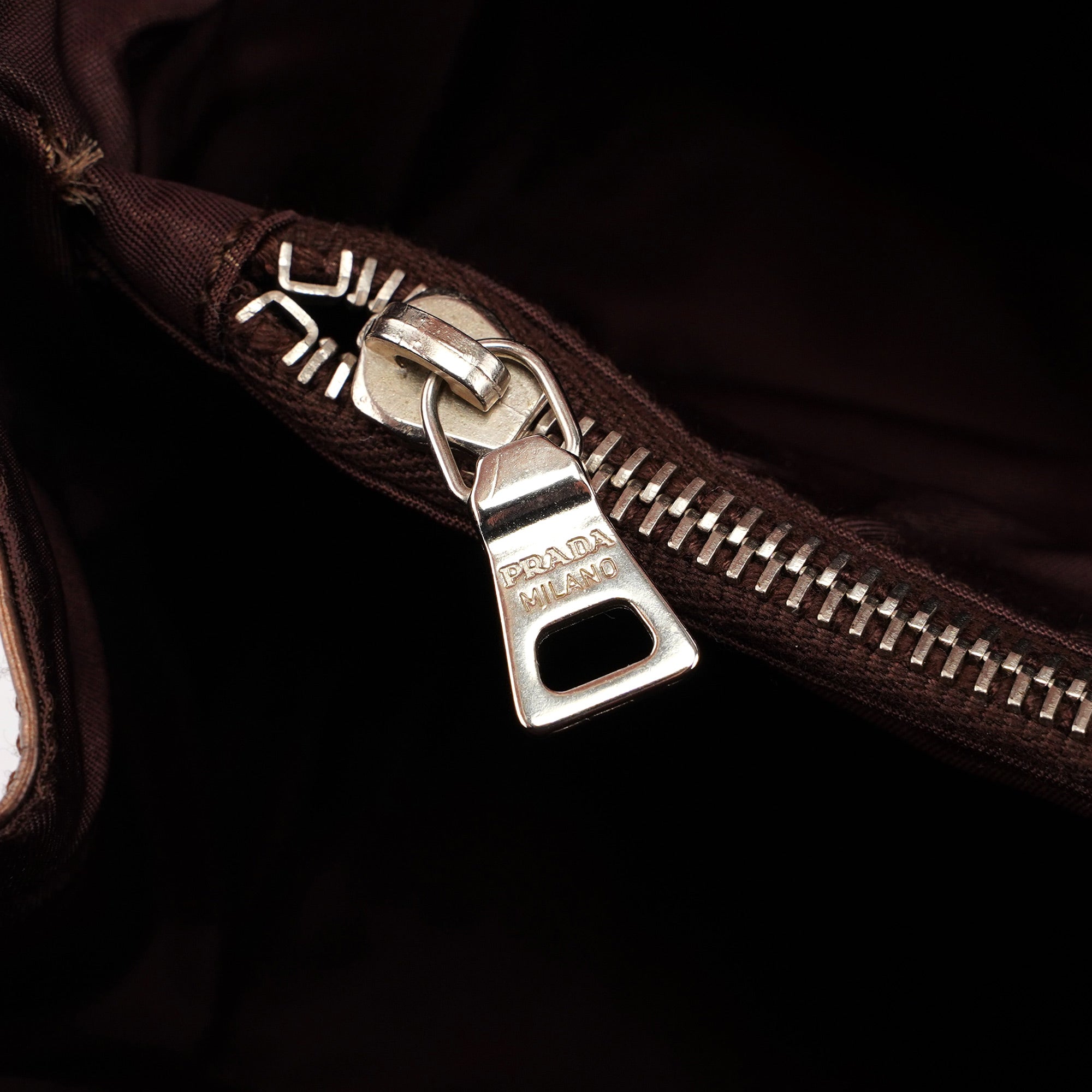 Bronze Spazzolato Shoulder Bag