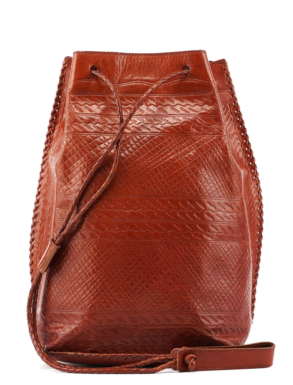 Brown Calfskin Sling Bag