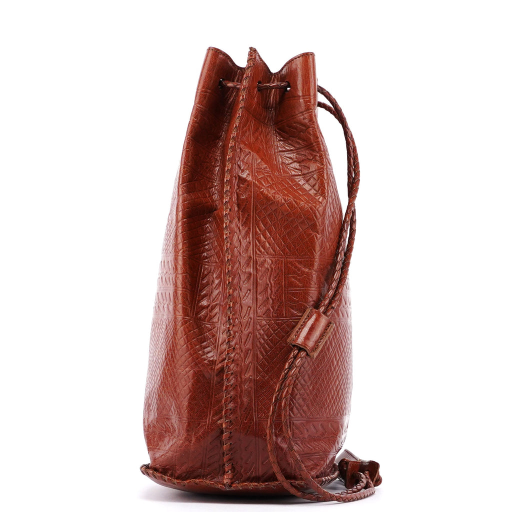 Brown Calfskin Sling Bag