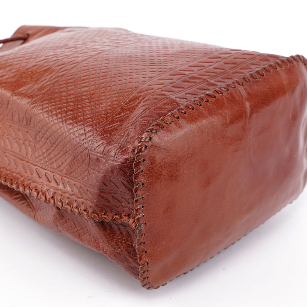 Brown Calfskin Sling Bag