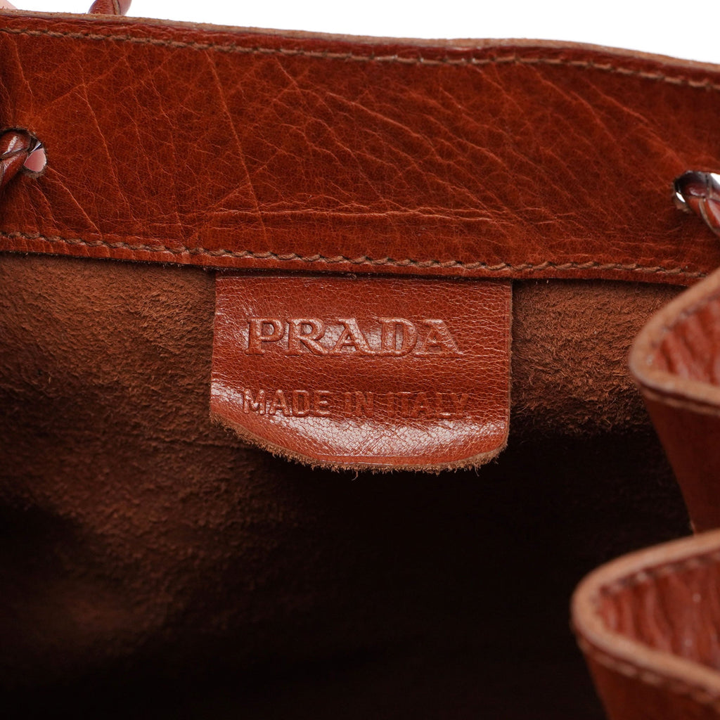 Brown Calfskin Sling Bag