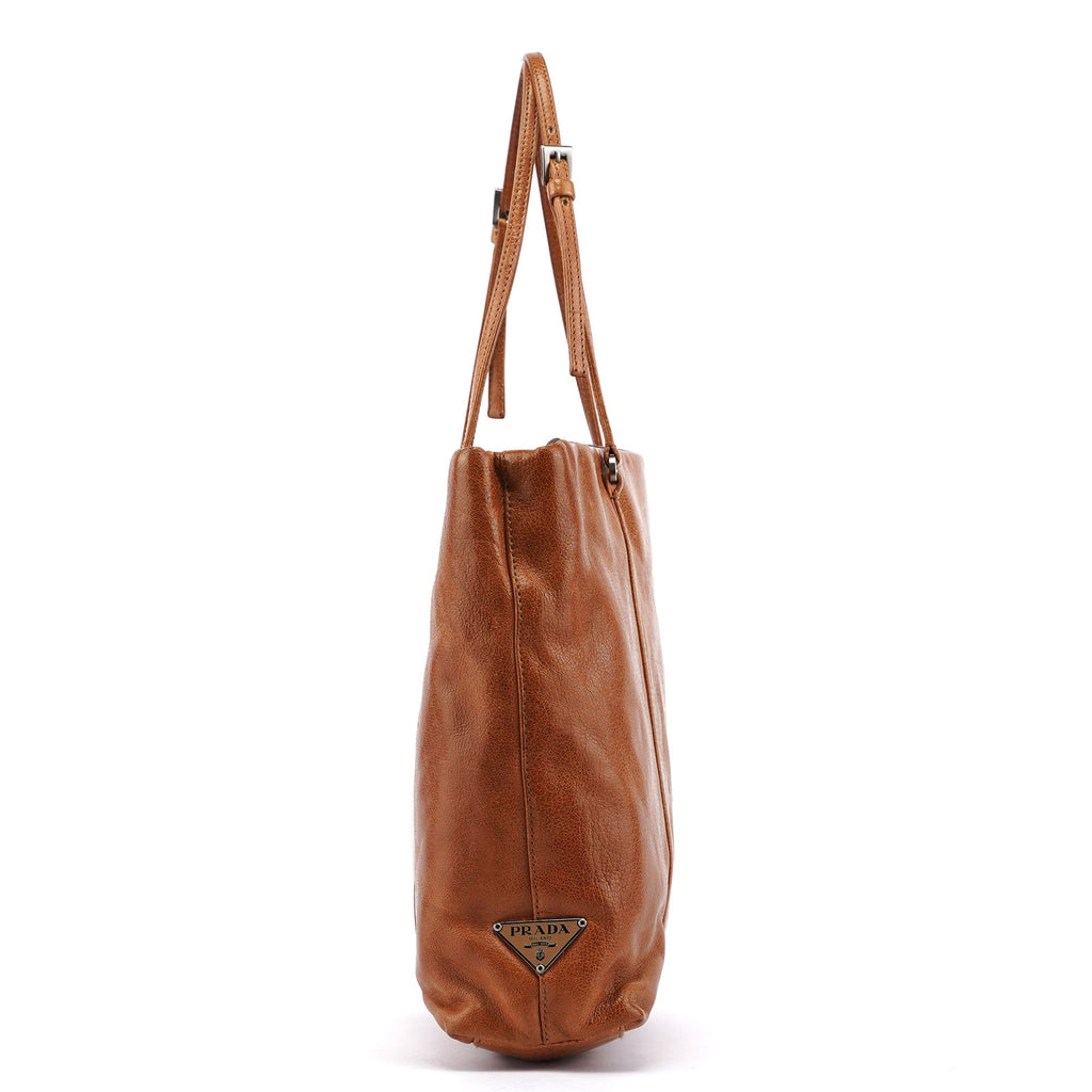 Brown Calfskin Tote