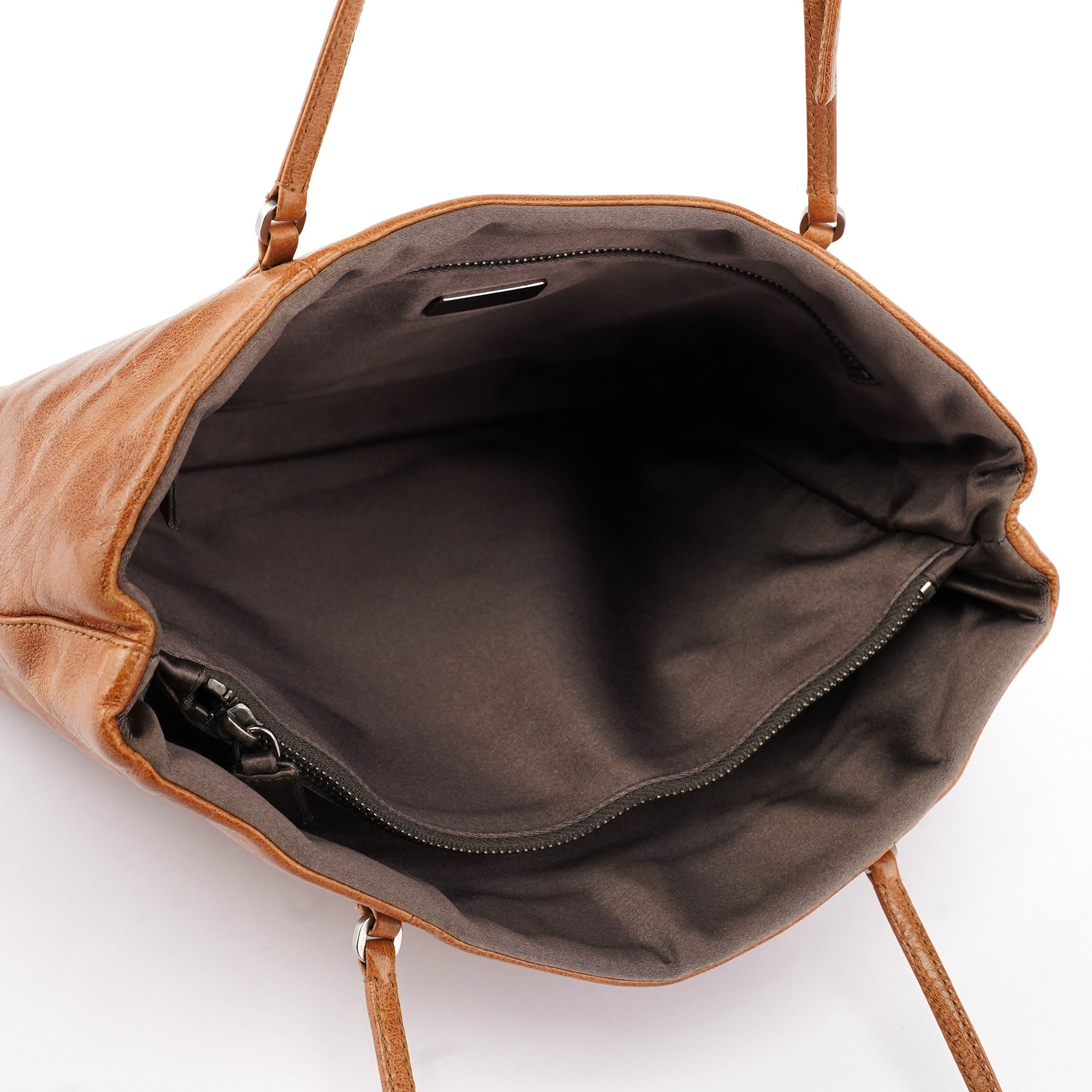 Brown Calfskin Tote