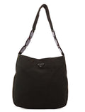 Brown Mesh Plastic Chain Shoulder Bag