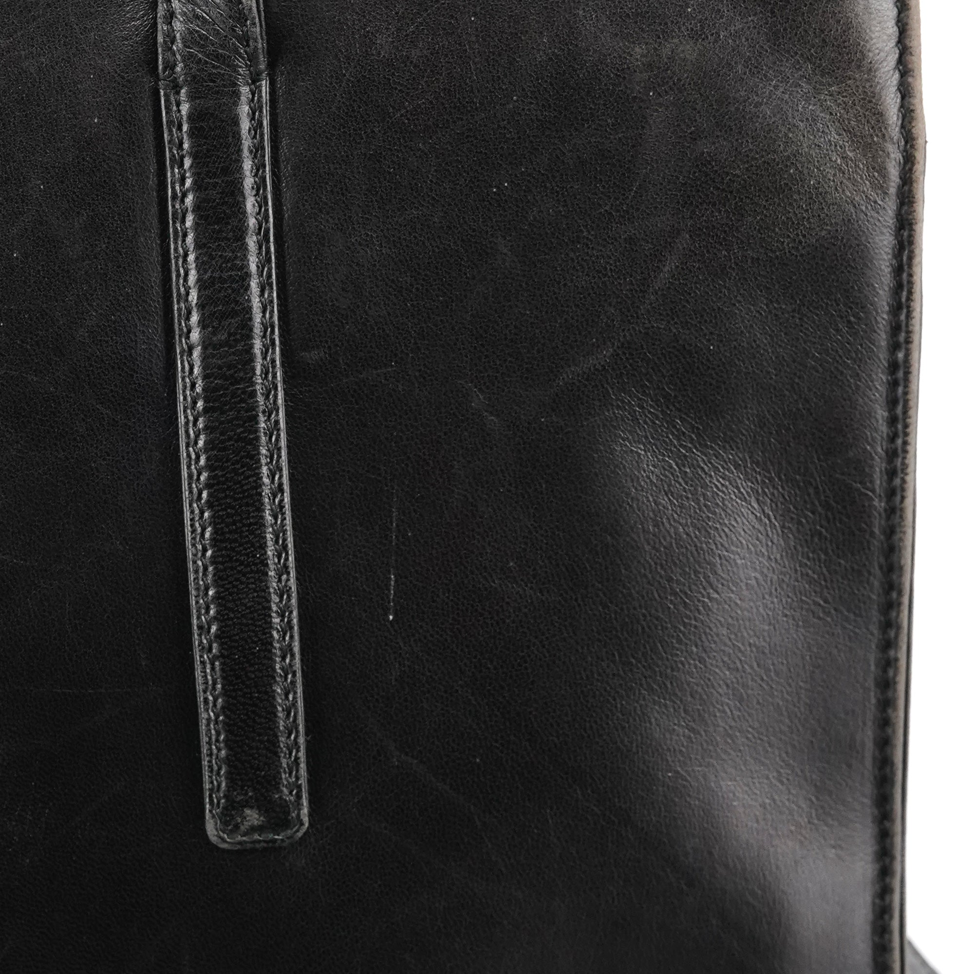 Brown Nappa Leather Tote Bag