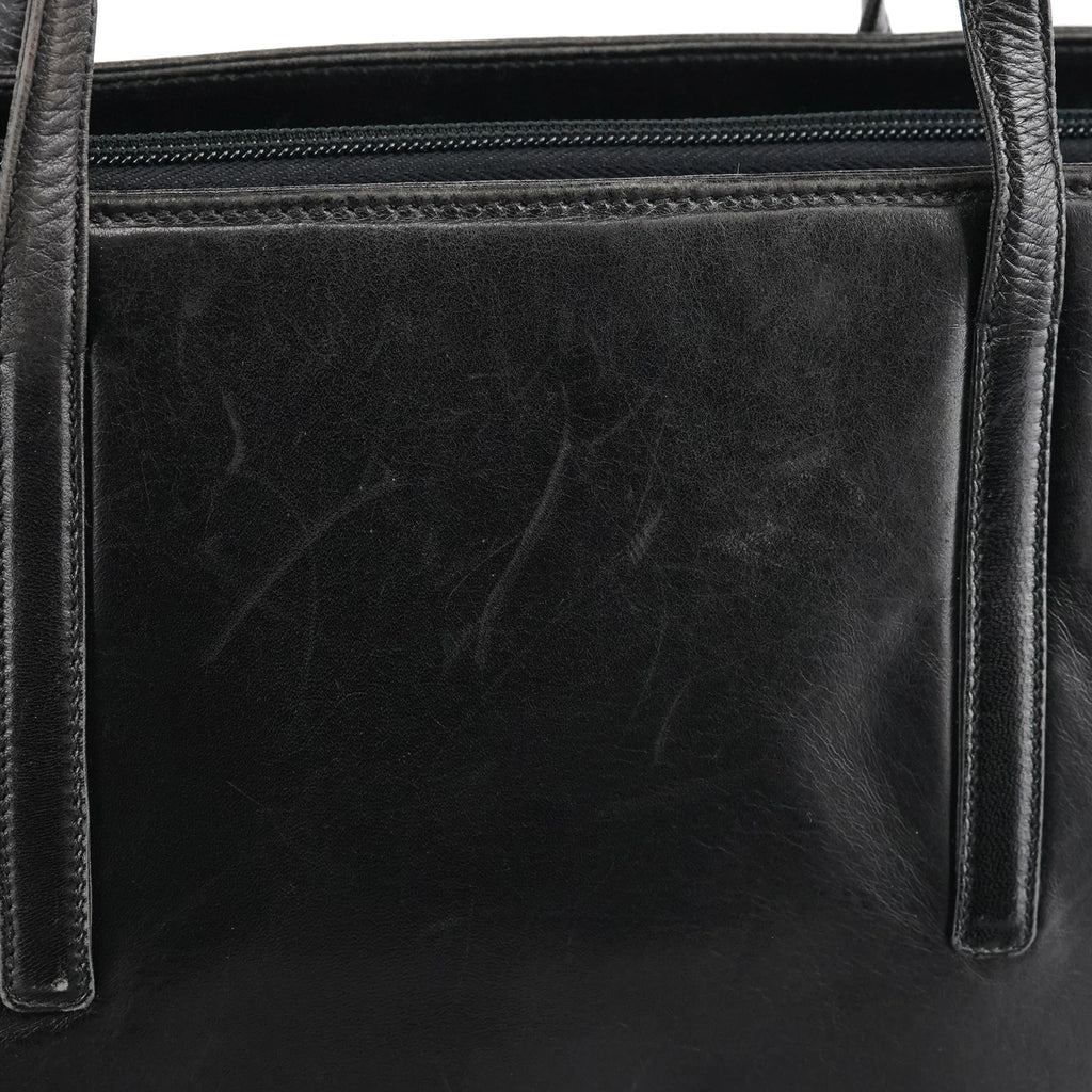 Brown Nappa Leather Tote Bag
