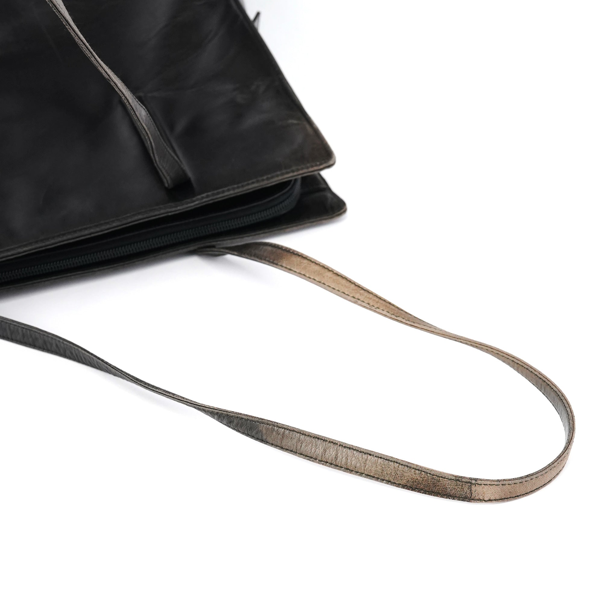 Brown Nappa Leather Tote Bag