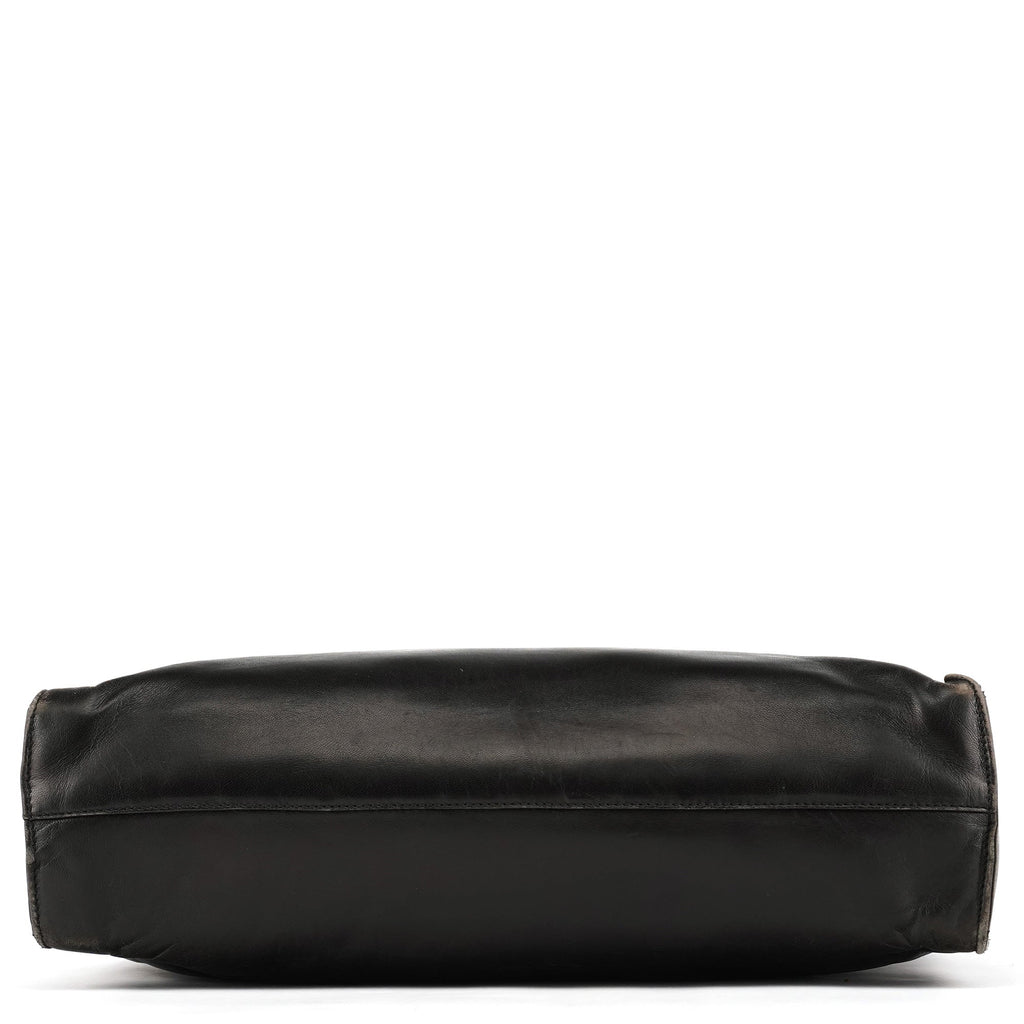 Brown Nappa Leather Tote Bag