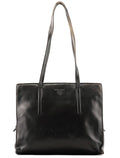 Brown Nappa Leather Tote Bag