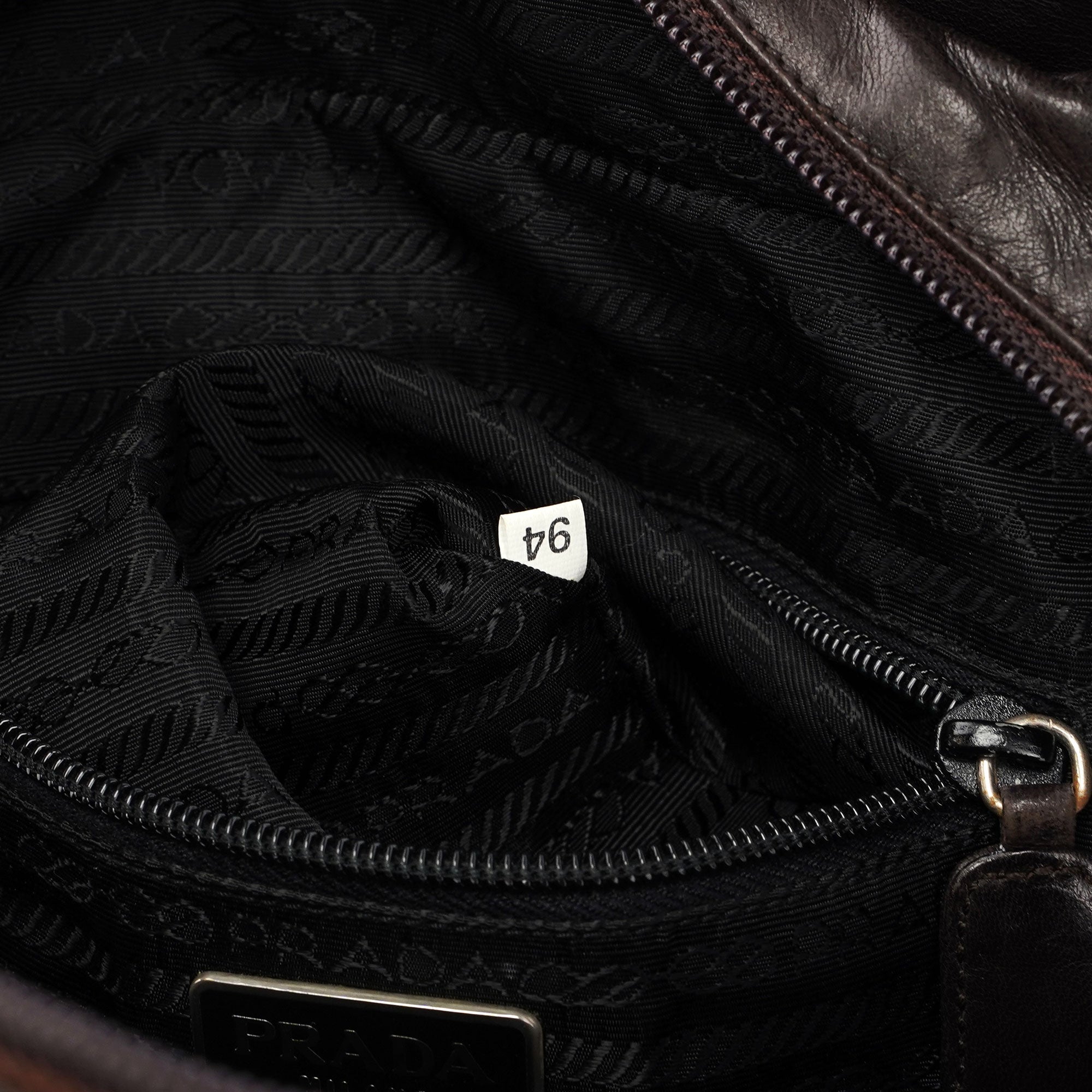 Brown Nappa Tote Bag
