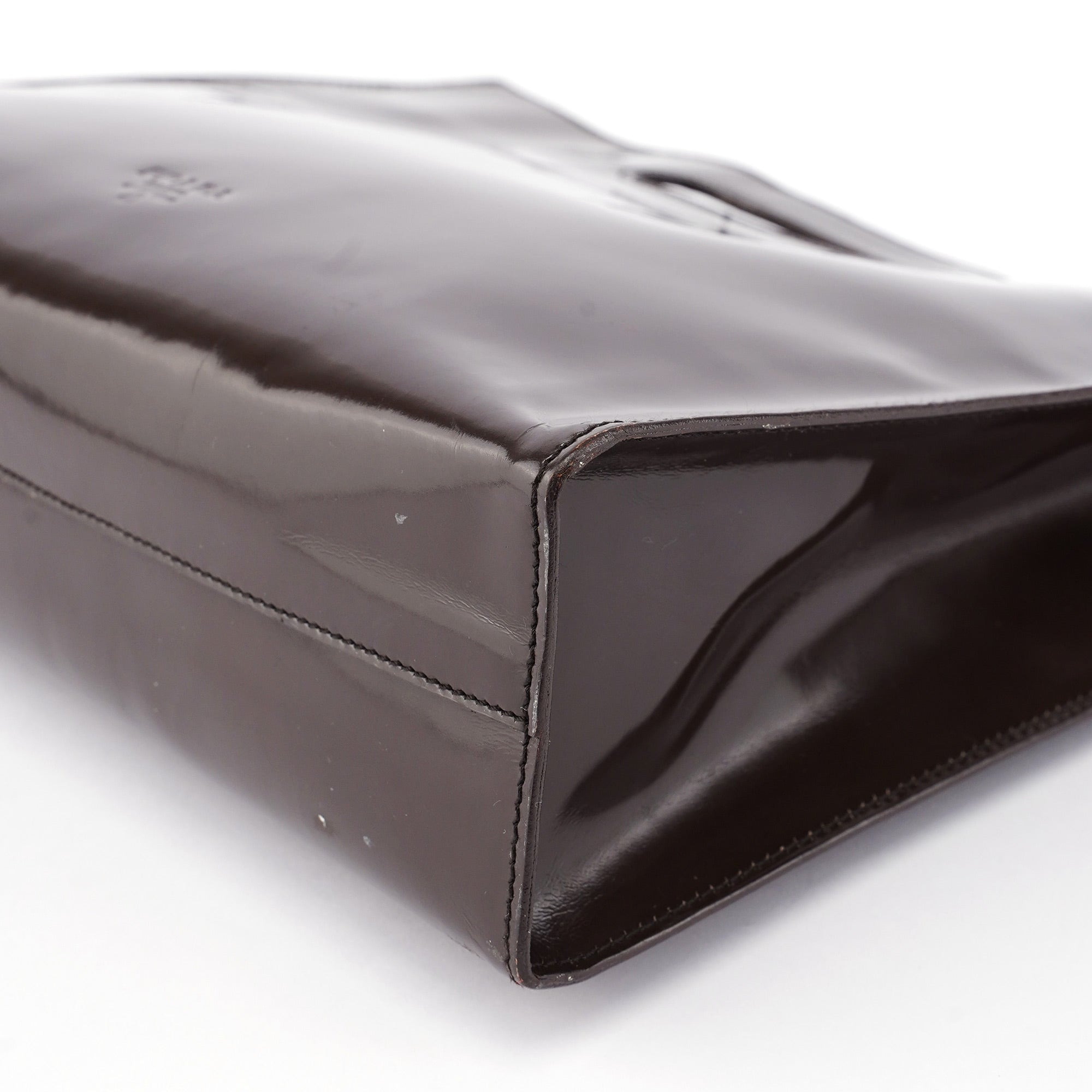 Brown Spazzolato Handbag
