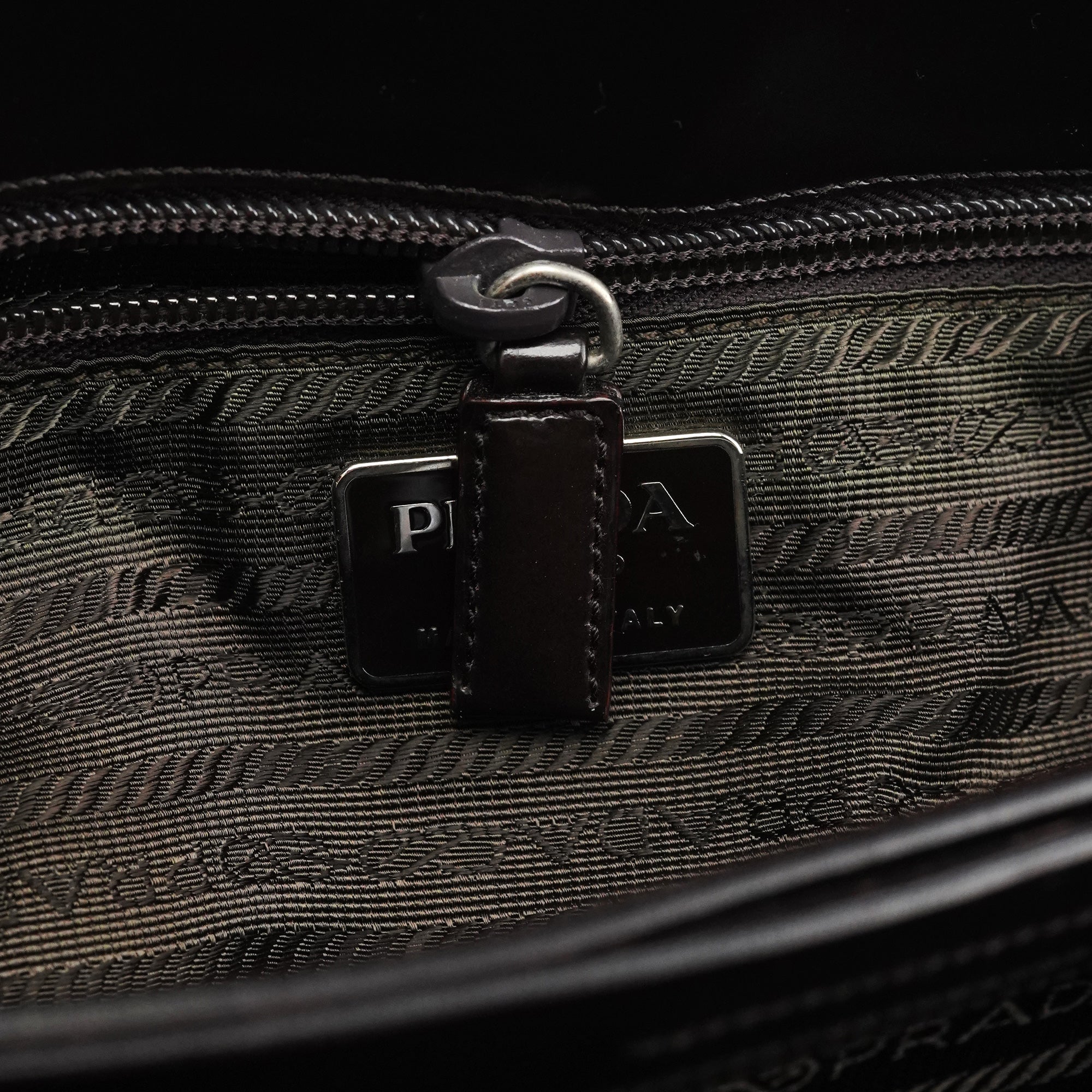 Brown Spazzolato Tote Bag
