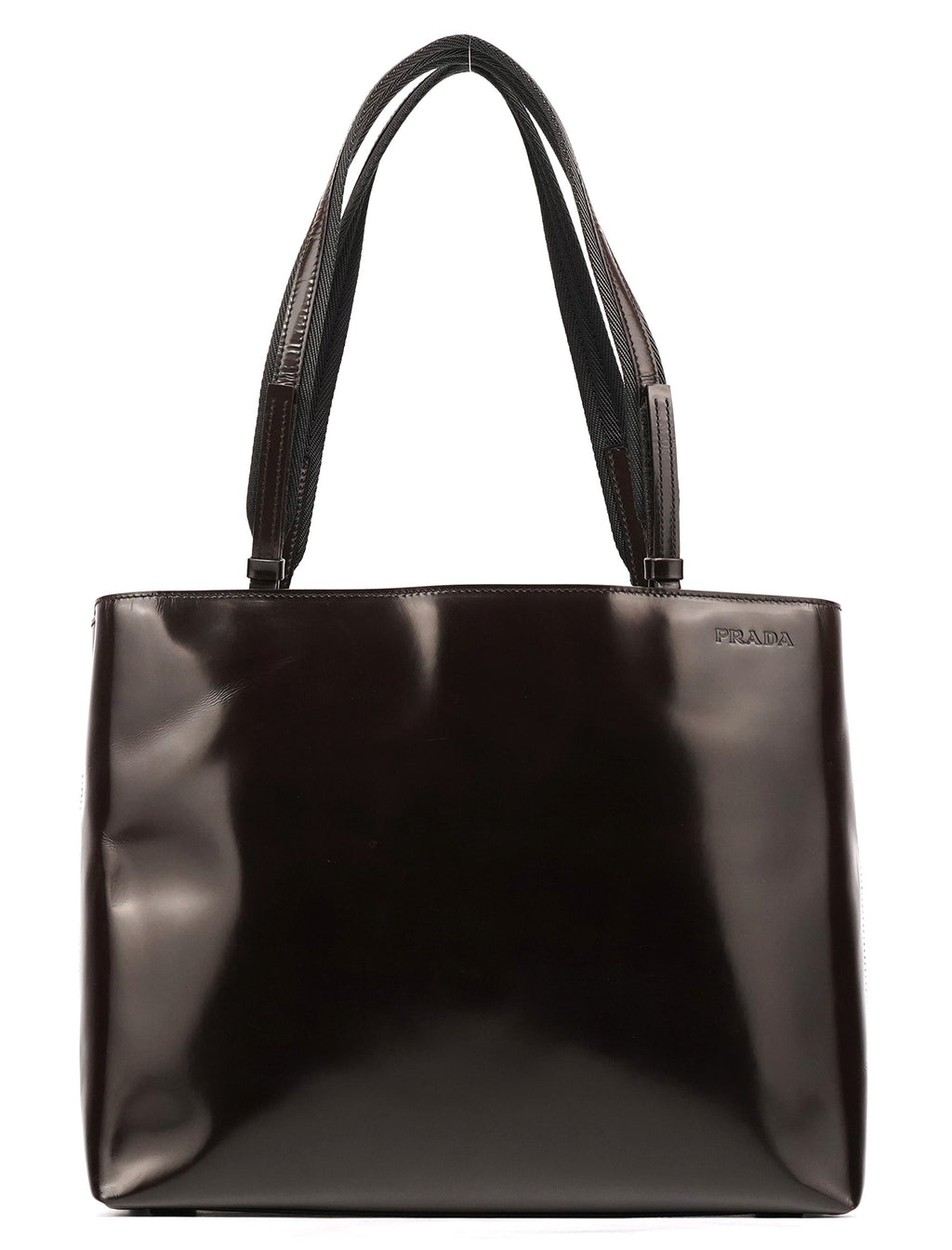 Brown Spazzolato Tote Bag