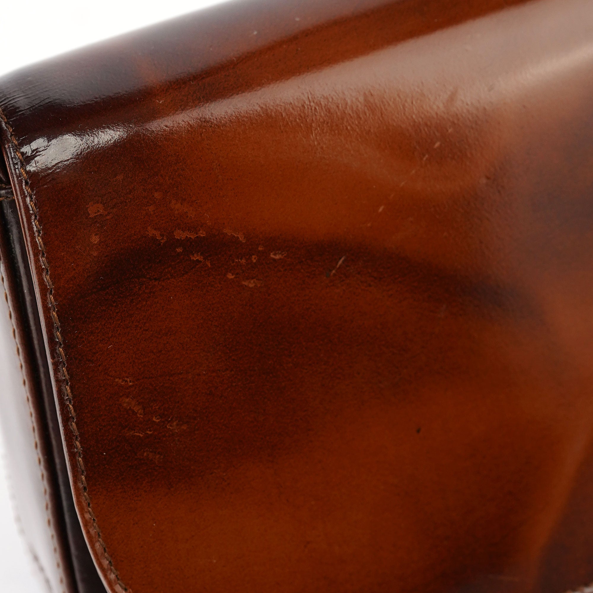 Brown Stampa Giraffa Shoulder Bag