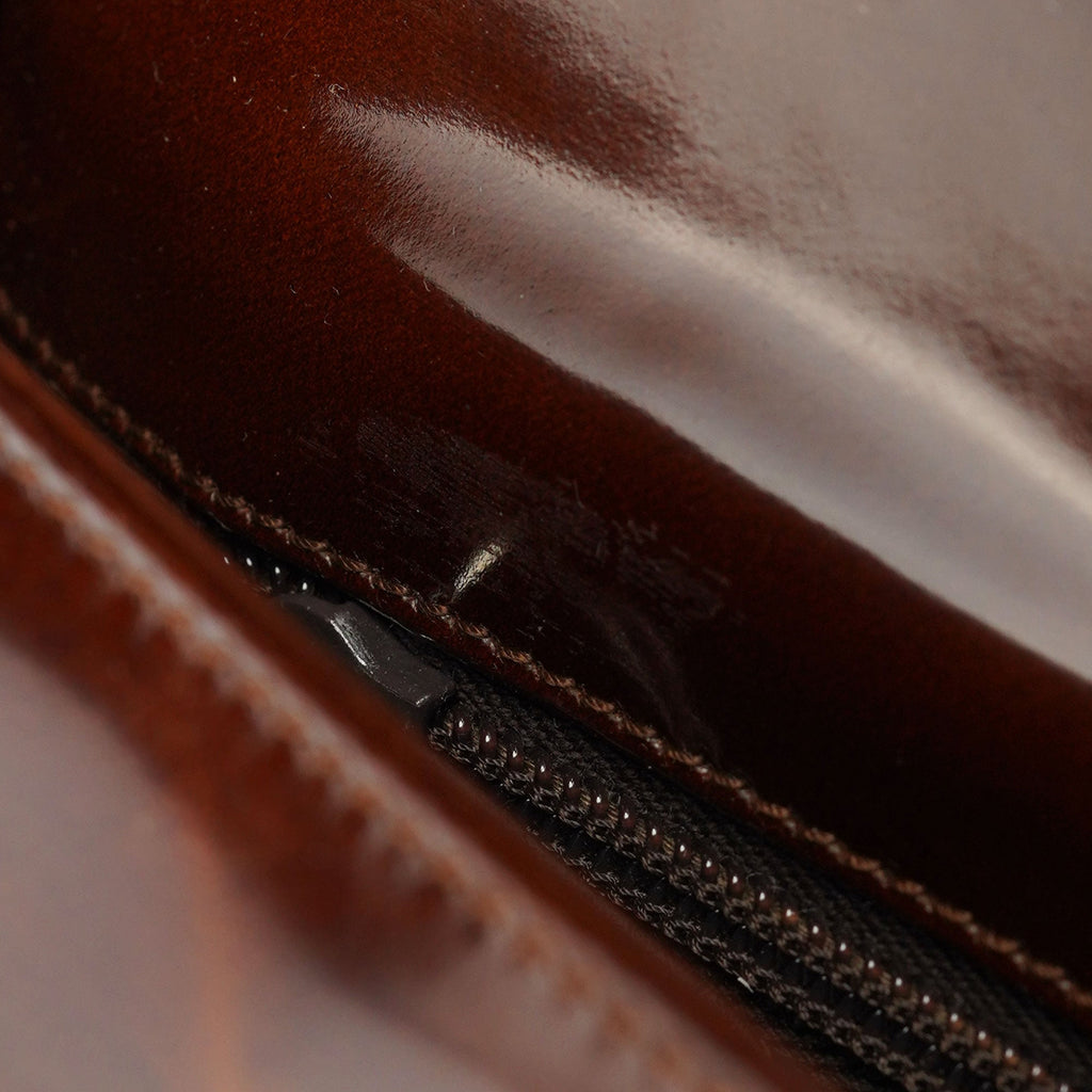 Brown Stampa Giraffa Shoulder Bag