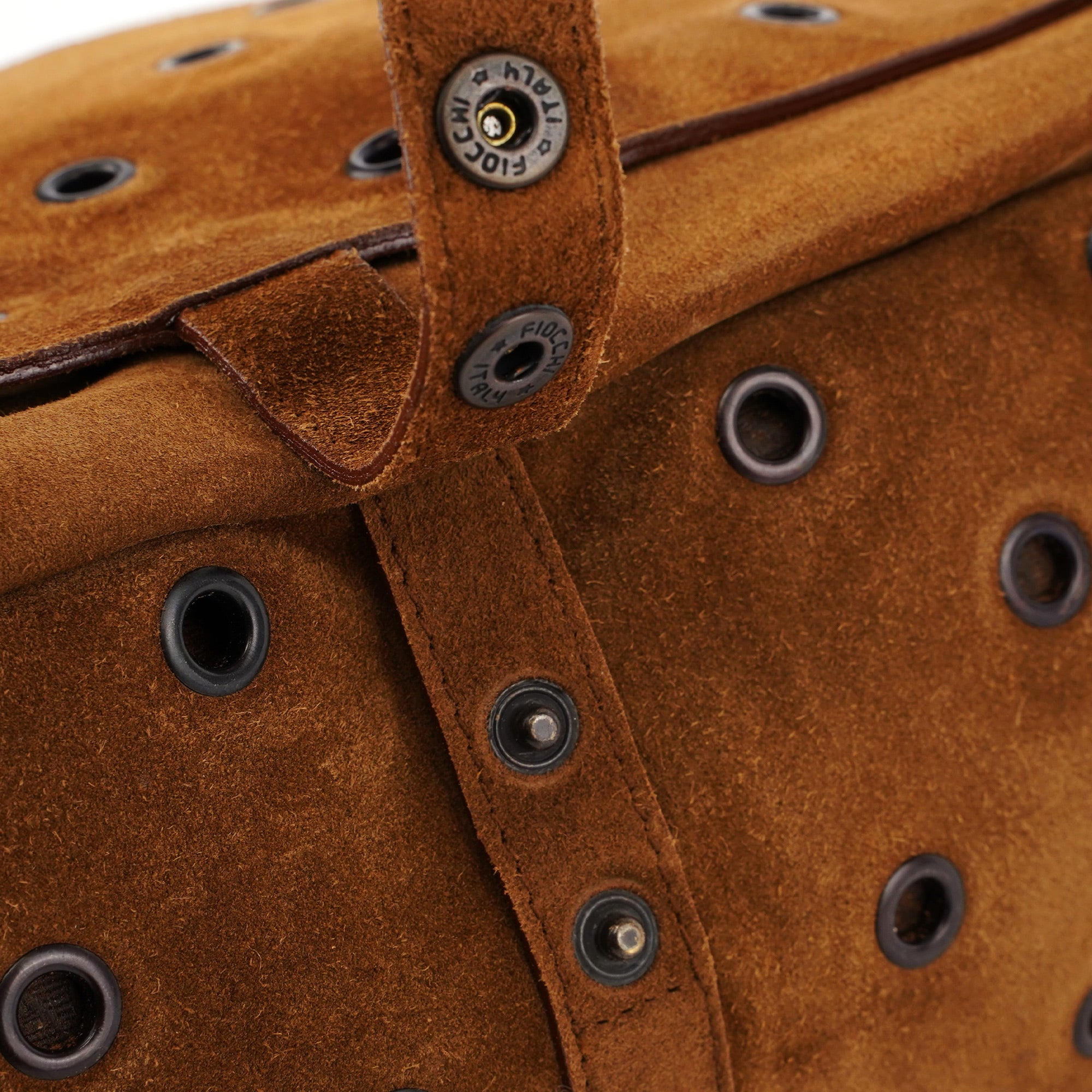 Brown Suede Shoulder Bag