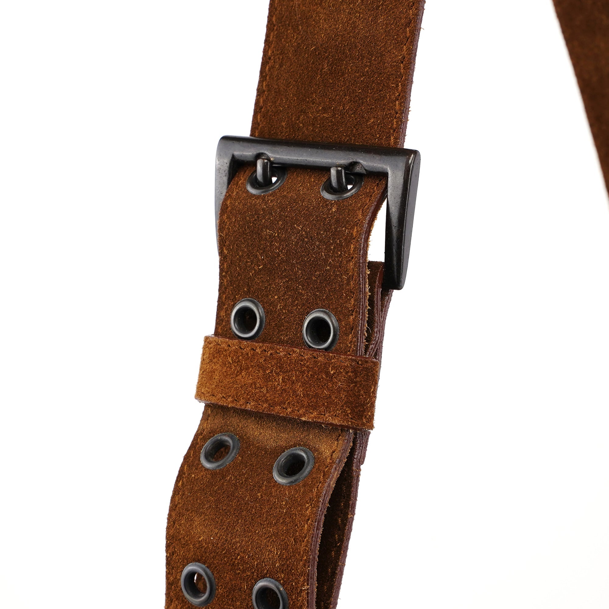 Brown Suede Shoulder Bag