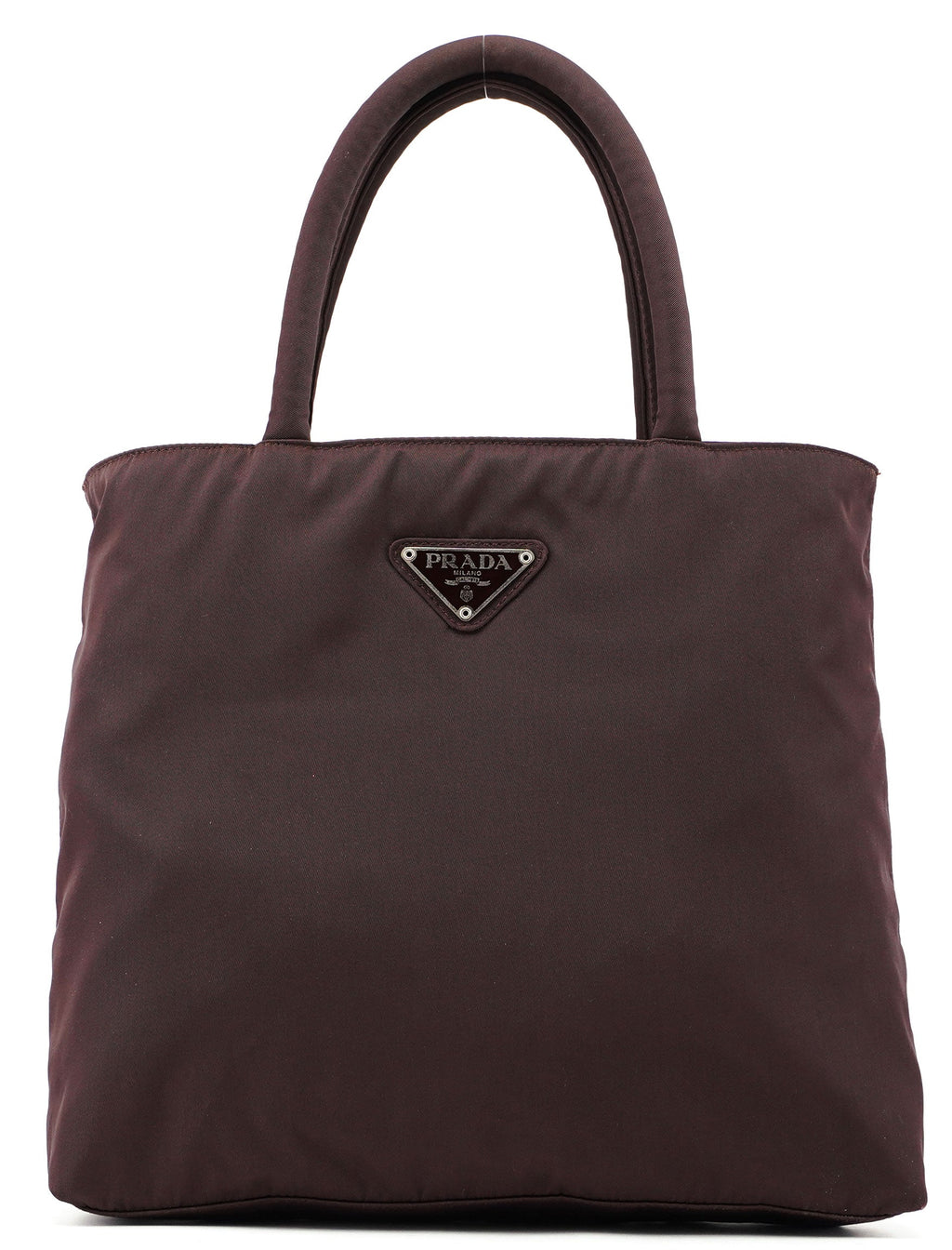 Brown Tessuto City Tote