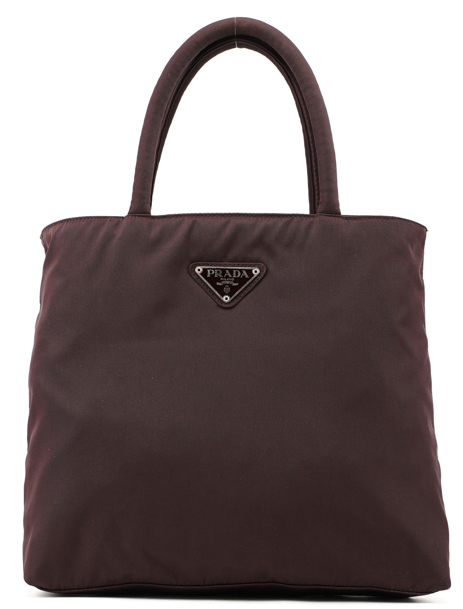 Brown Tessuto City Tote