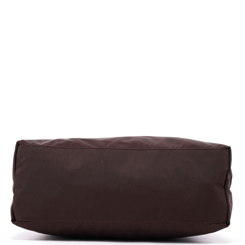 Brown Tessuto City Tote
