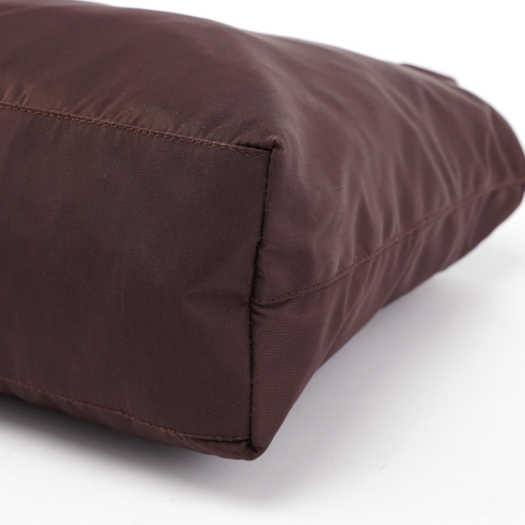 Brown Tessuto City Tote