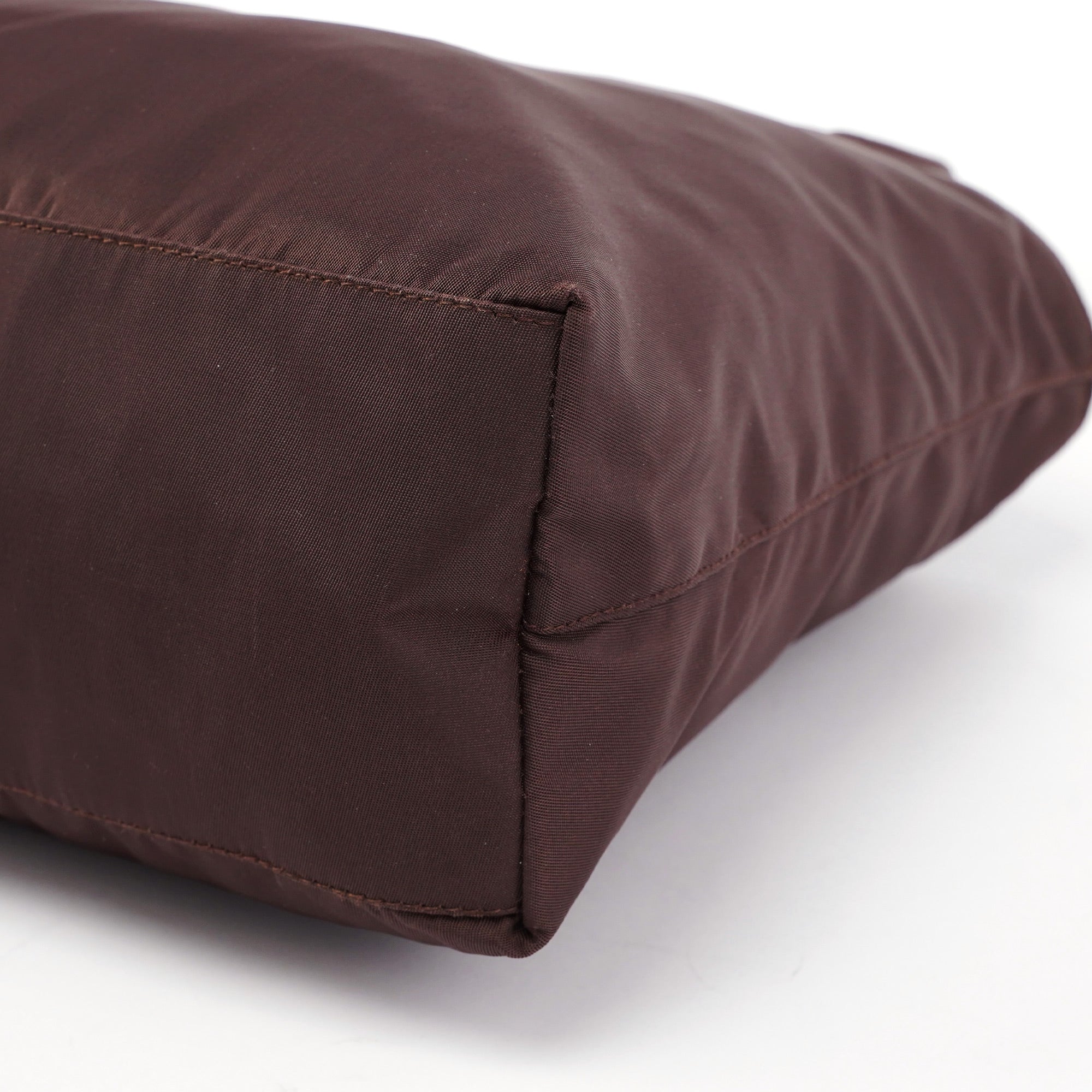 Brown Tessuto City Tote
