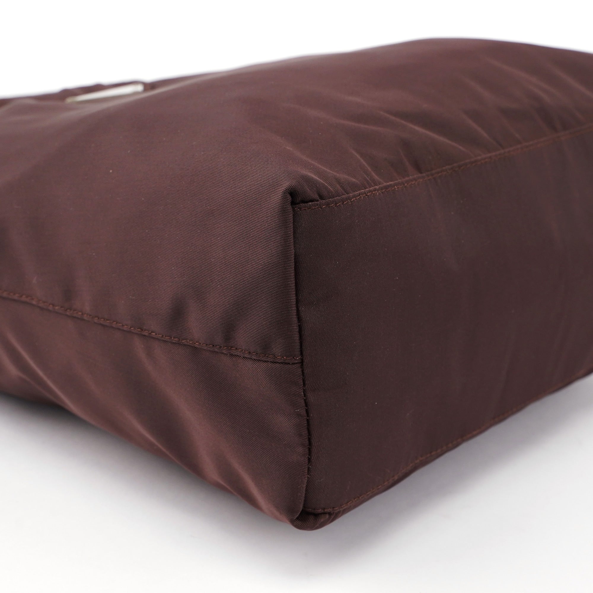 Brown Tessuto City Tote
