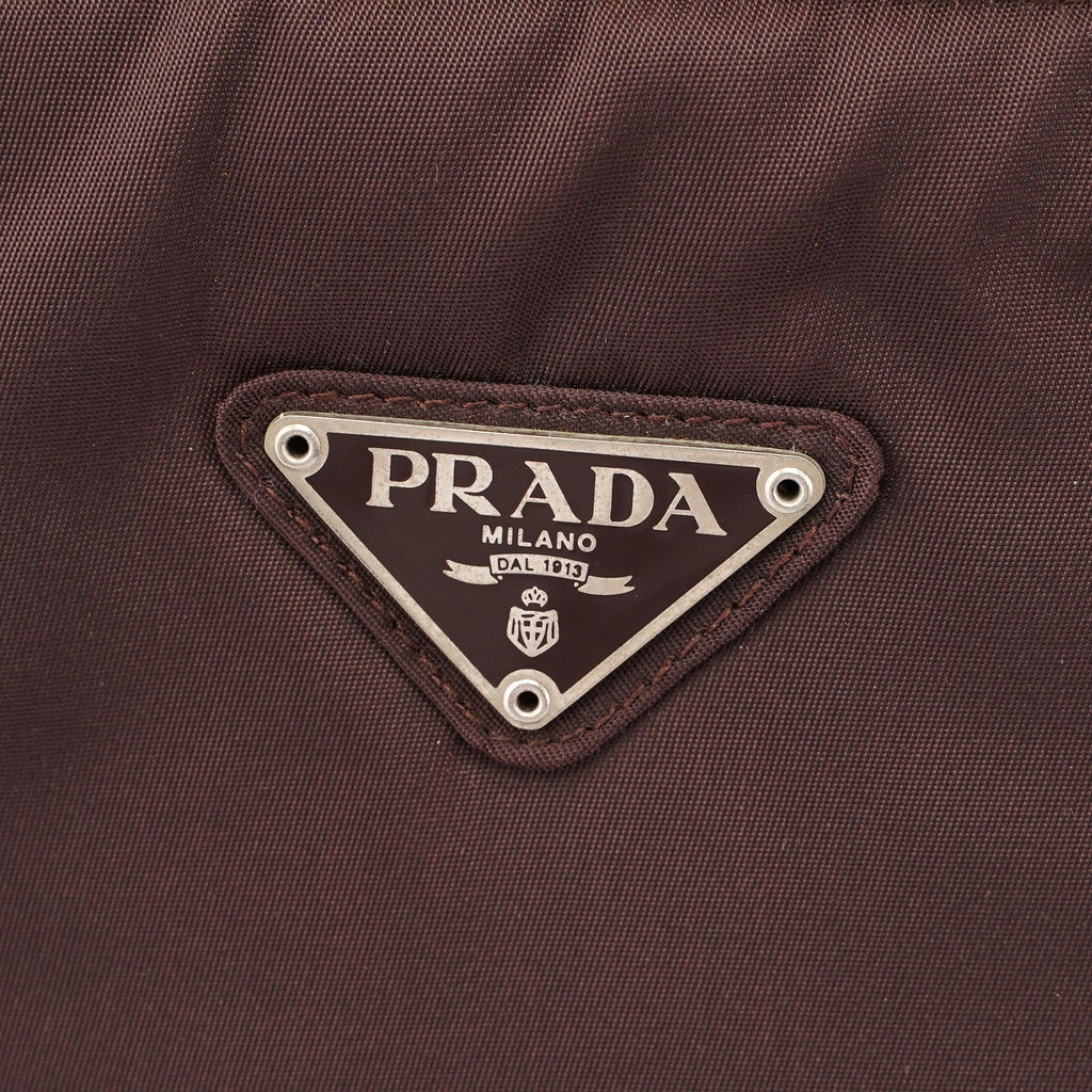 Brown Tessuto City Tote