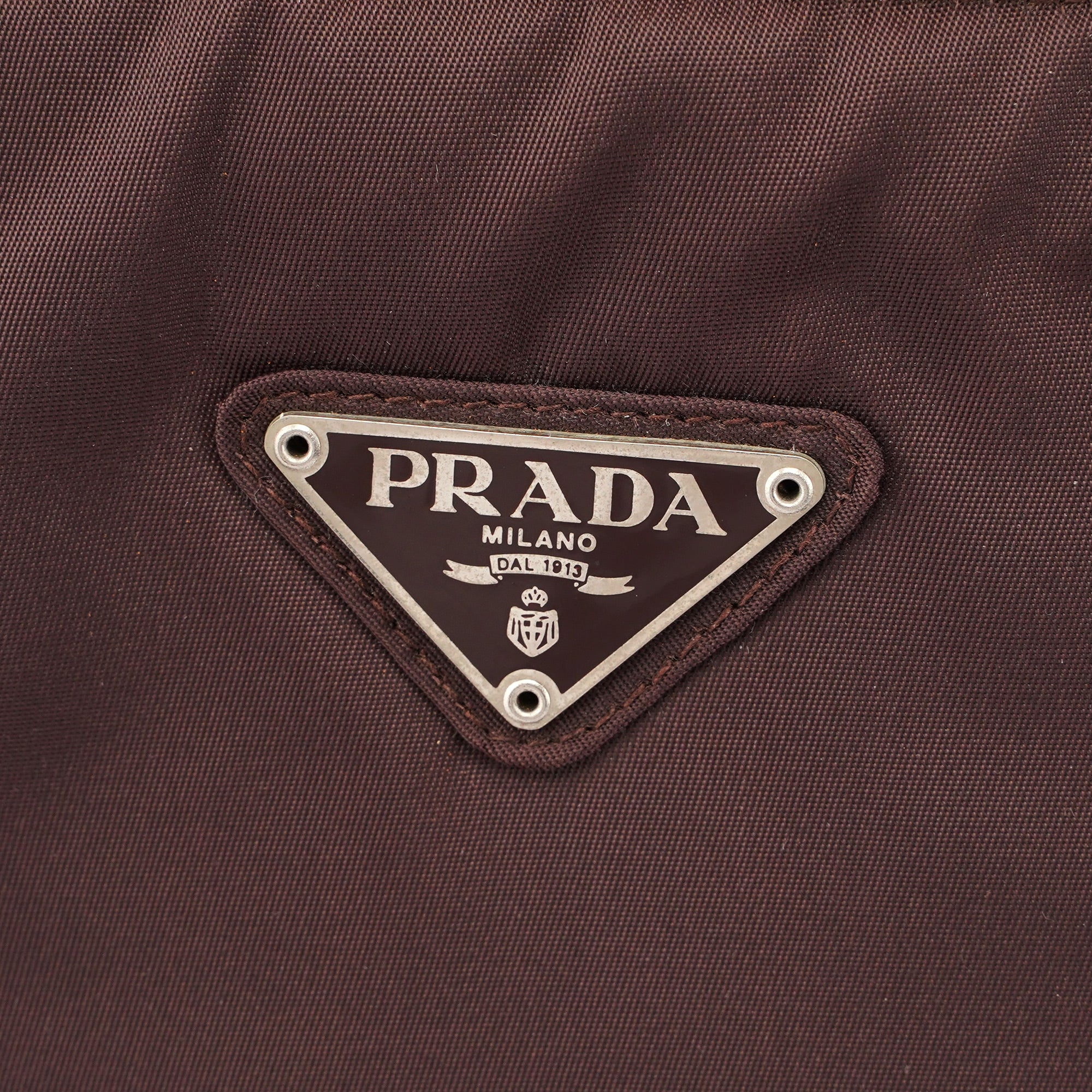 Brown Tessuto City Tote