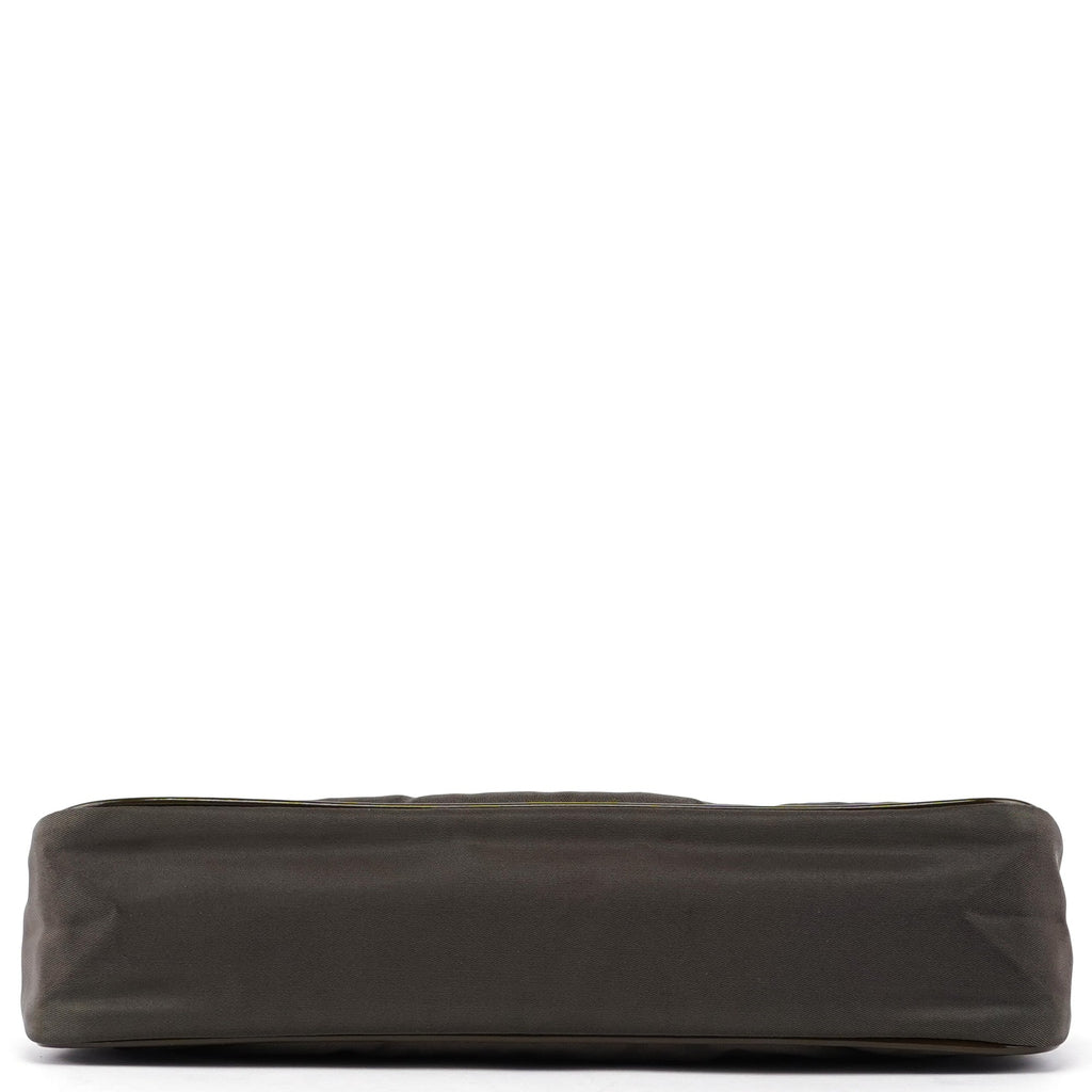 Brown Tessuto Mini Hobo