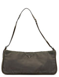 Brown Tessuto Mini Hobo
