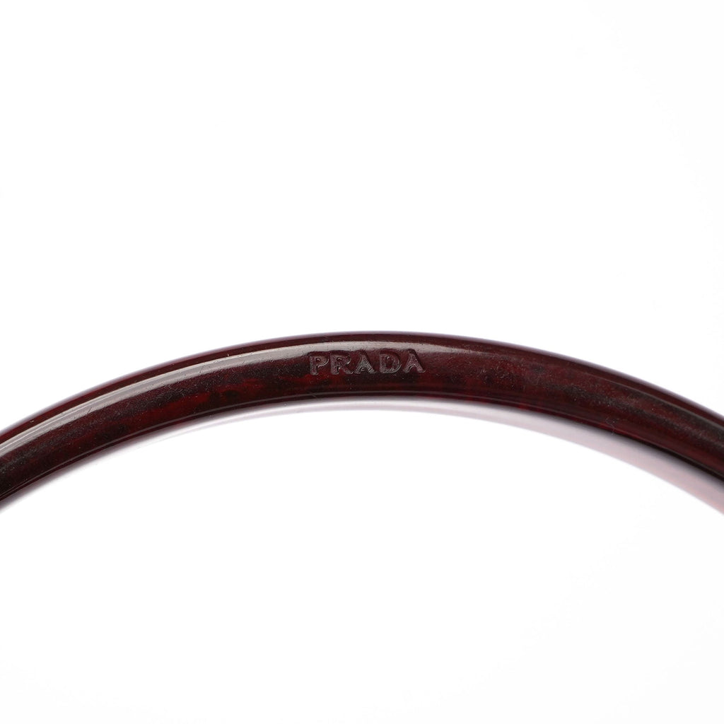 Brown Tessuto Plastic Shoulder Bag